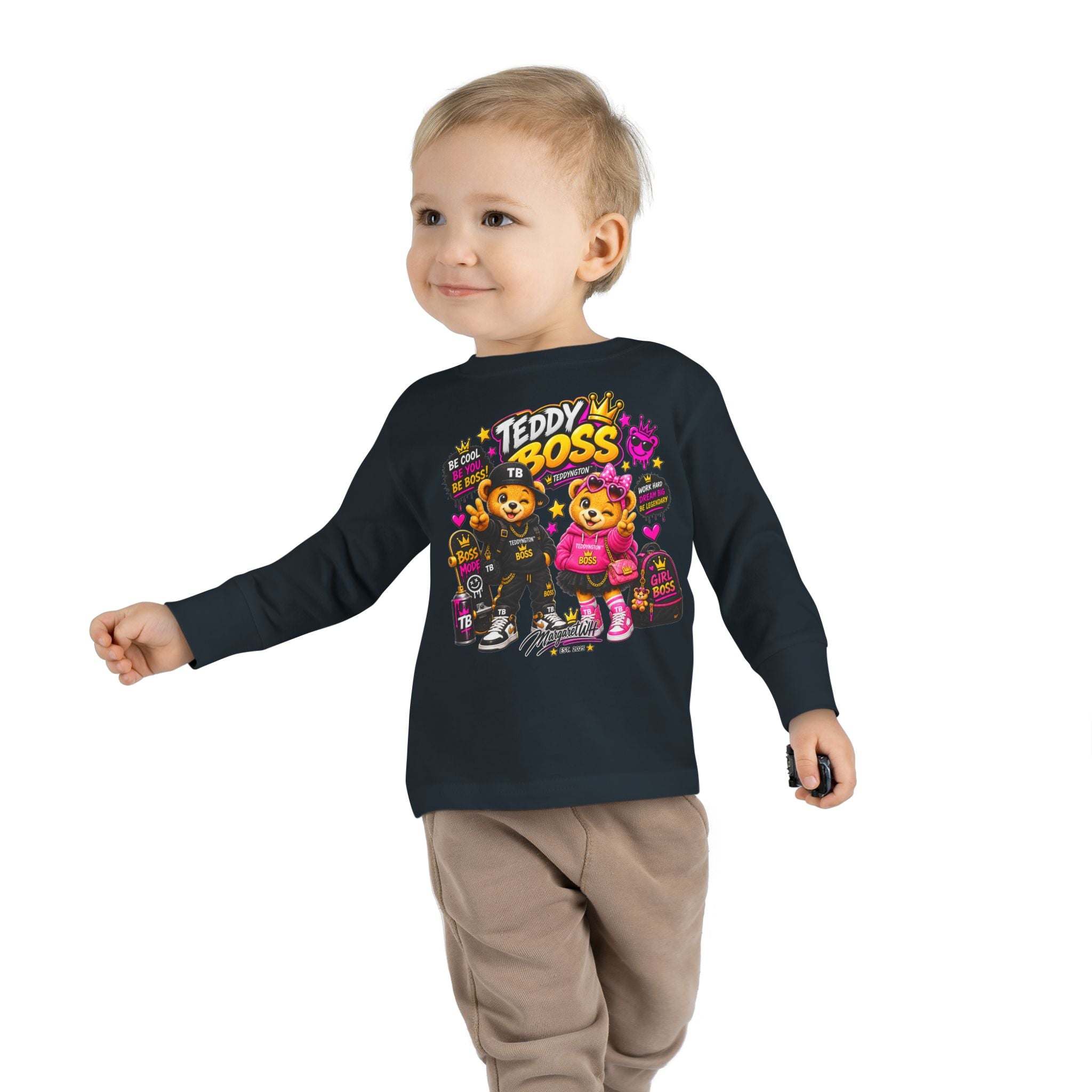 Teddy Boss Kids Long Sleeve Shirt