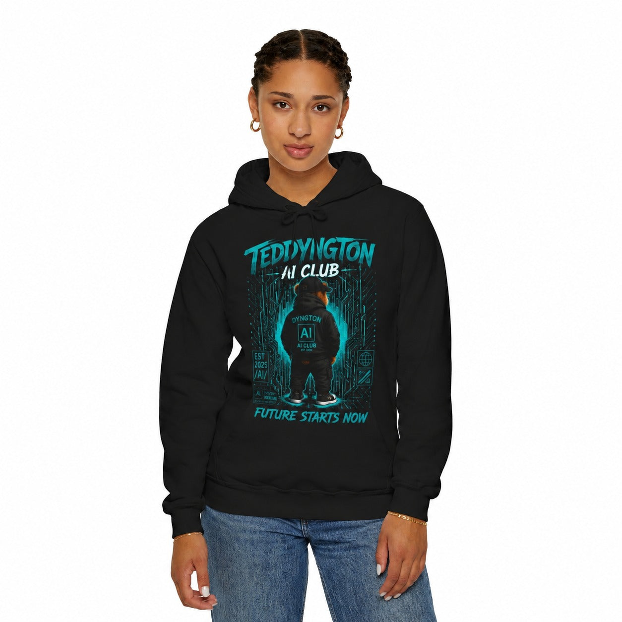 Teddyngton AI Club Unisex Hoodie