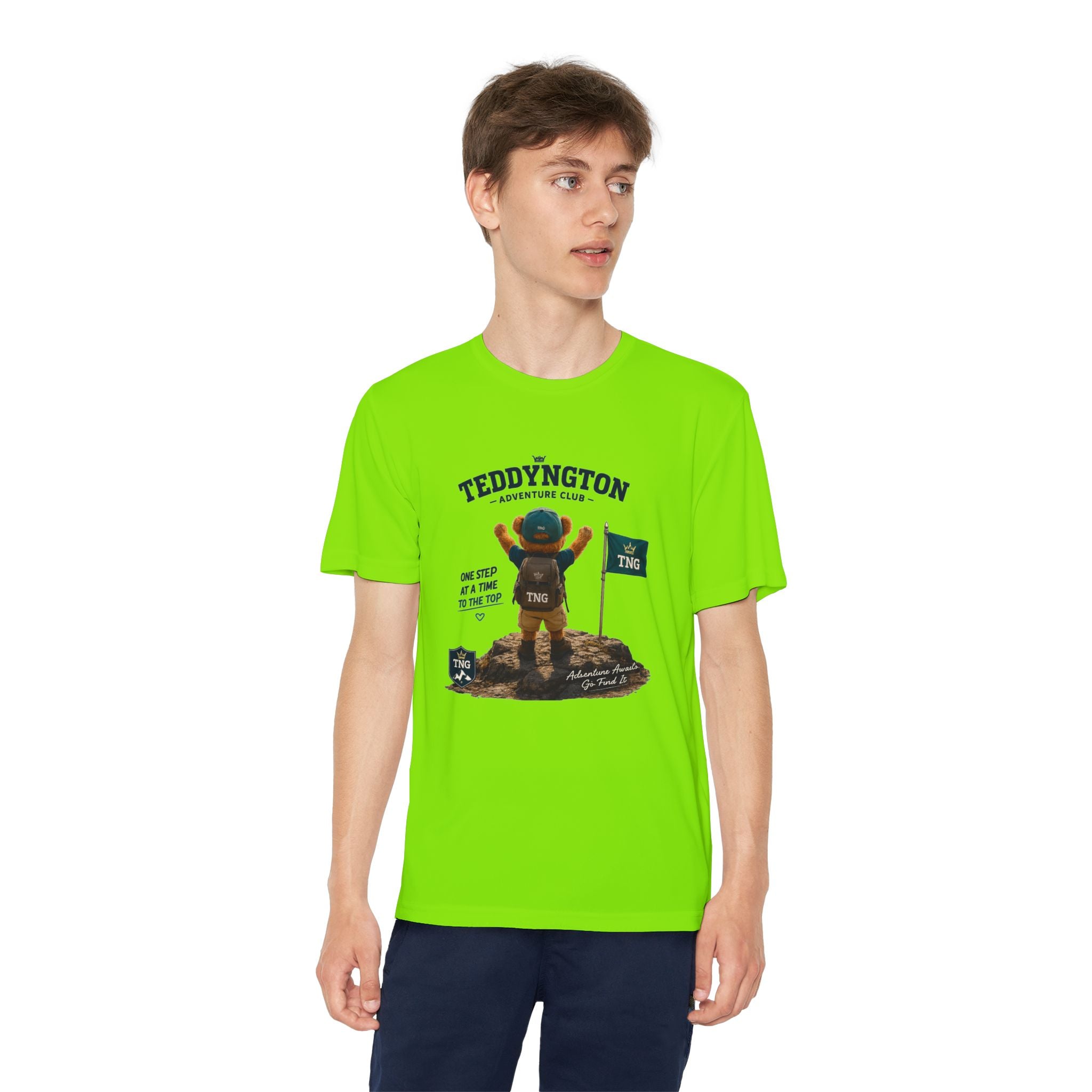 Teddyngton Adventure Club Mountain Hiking T-Shirt