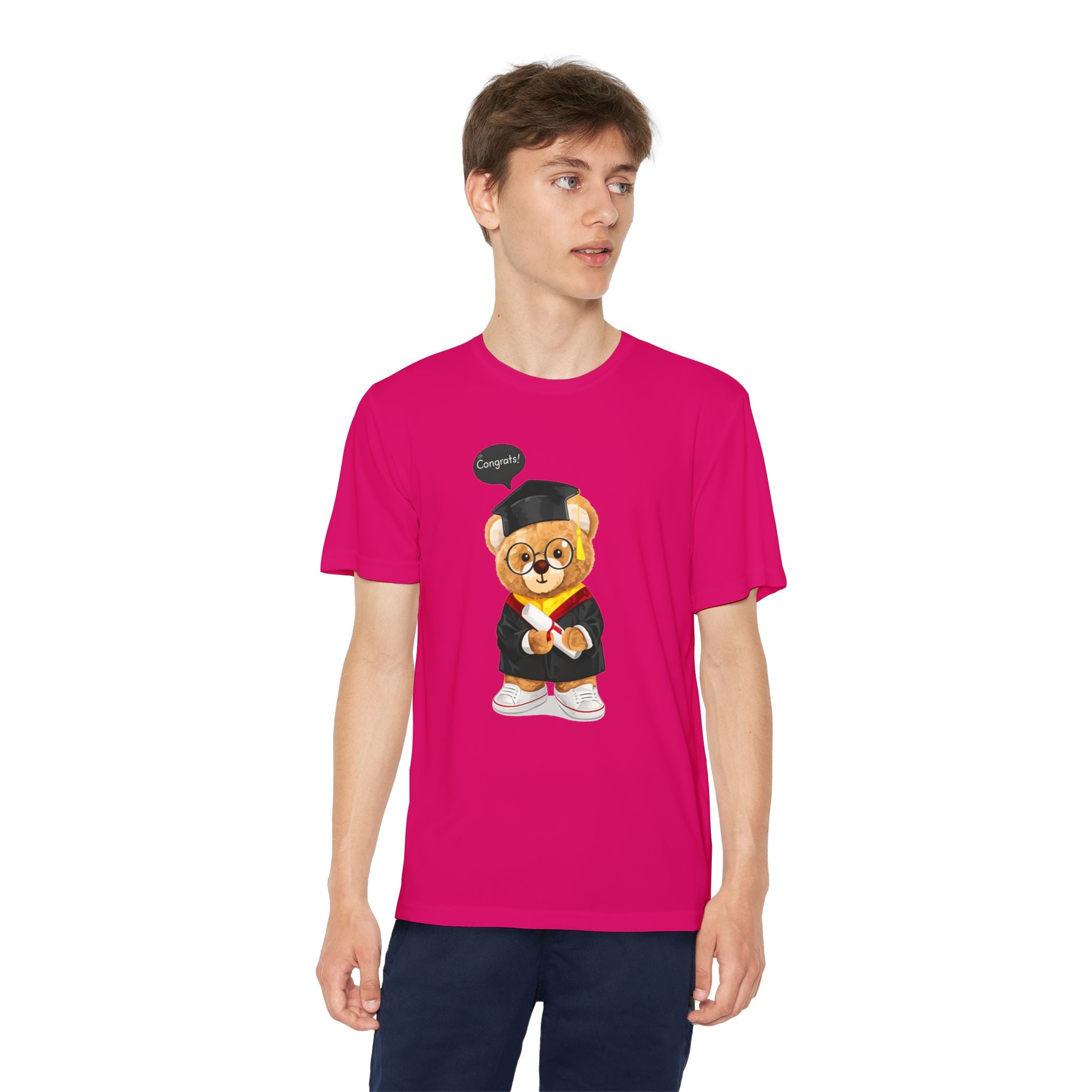 Graduation Teddy Bear Kids T-Shirt
