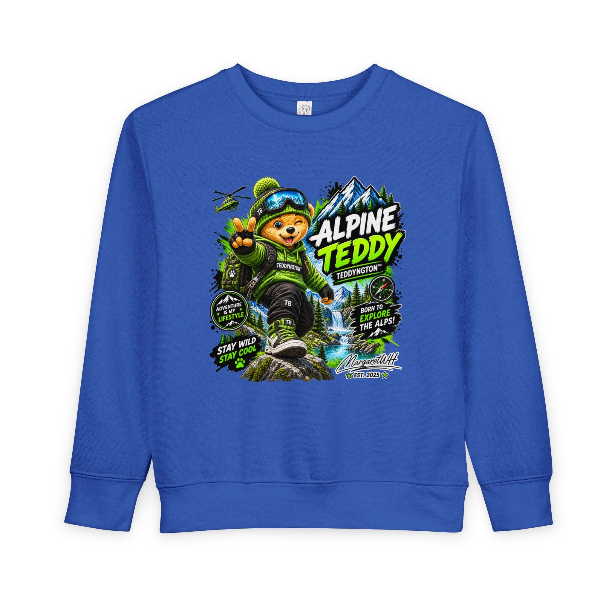 Alpine Teddy Toddler Sweatshirt