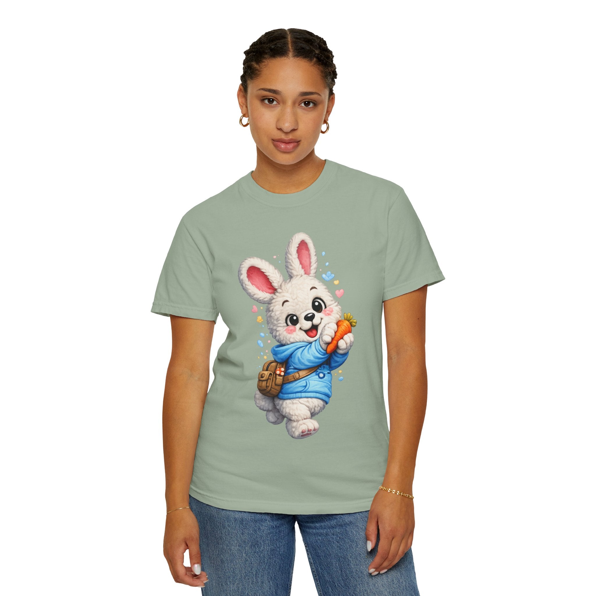 Cute Bunny with Carrot T-Shirt