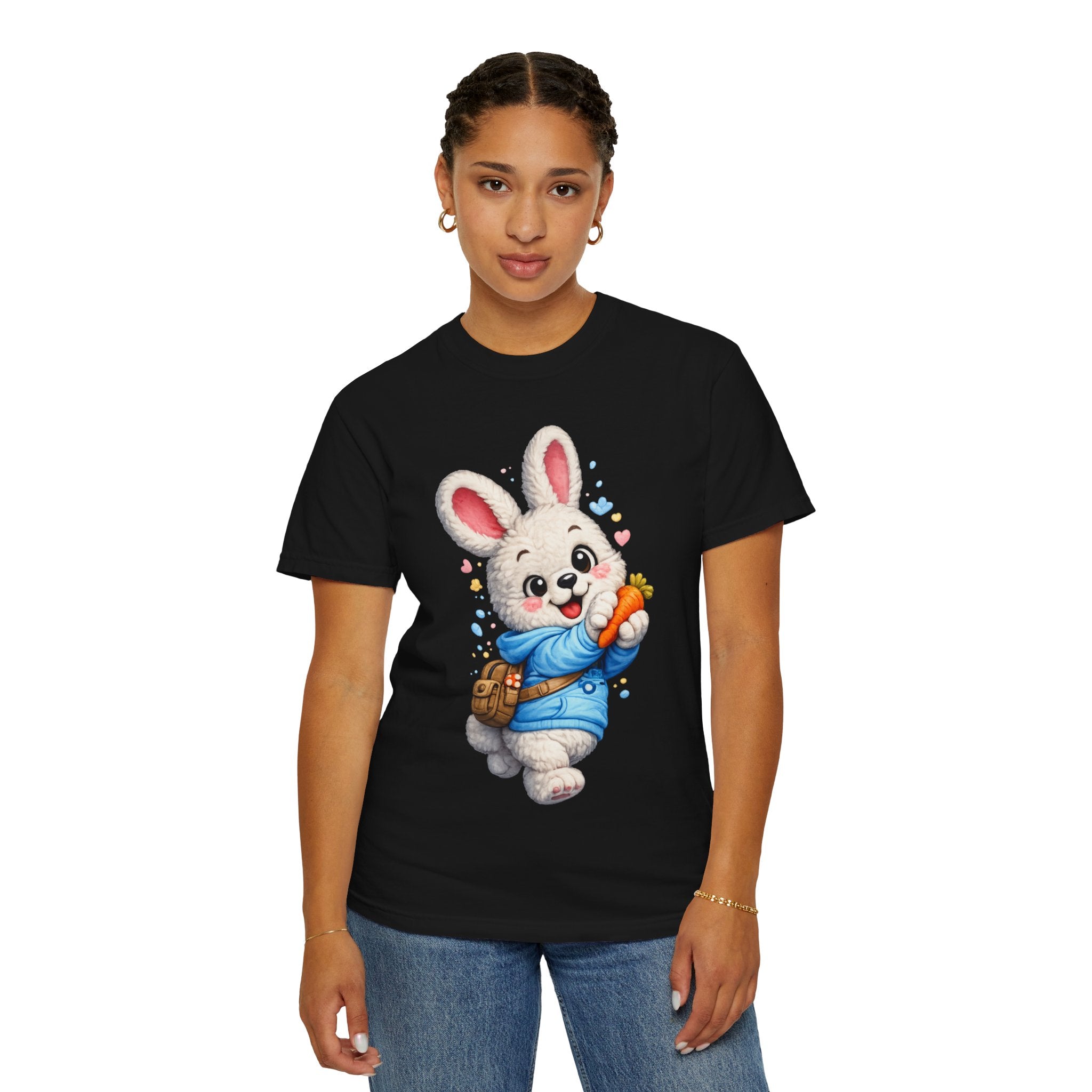 Cute Bunny with Carrot T-Shirt