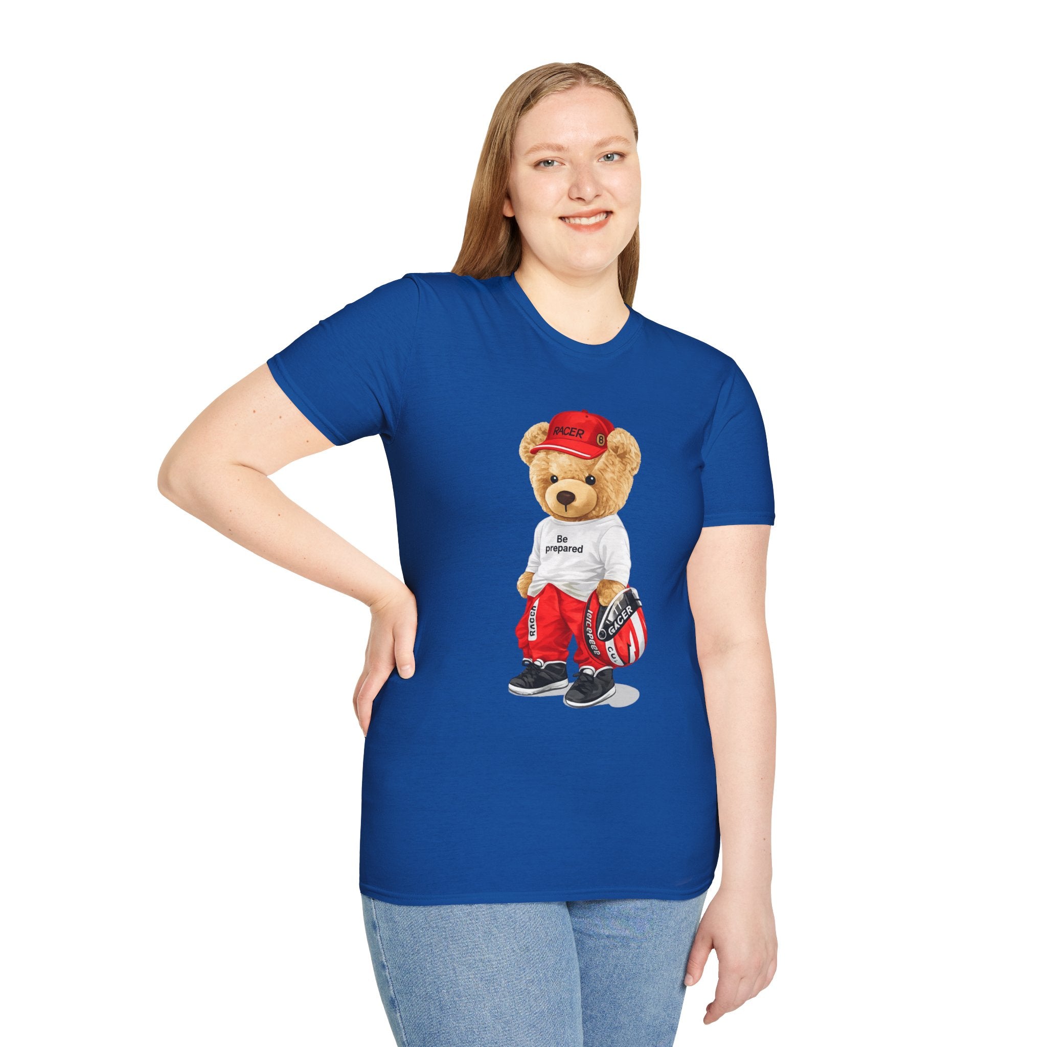Cute Racing Teddy Bear T-Shirt