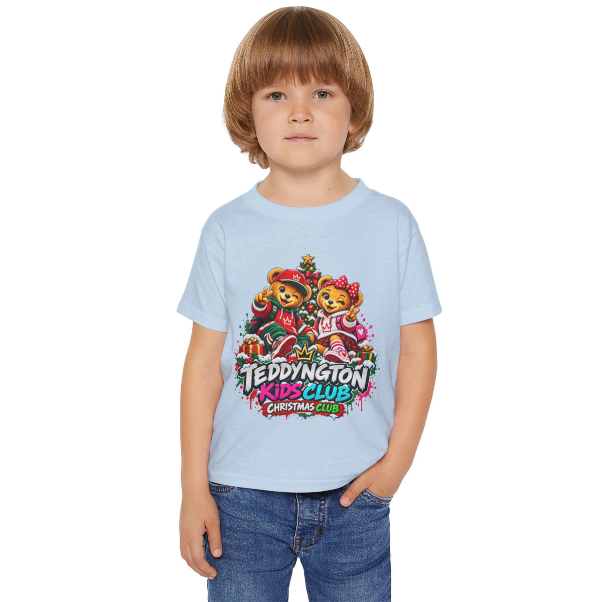 Teddyngton Kids Club Christmas T-Shirt