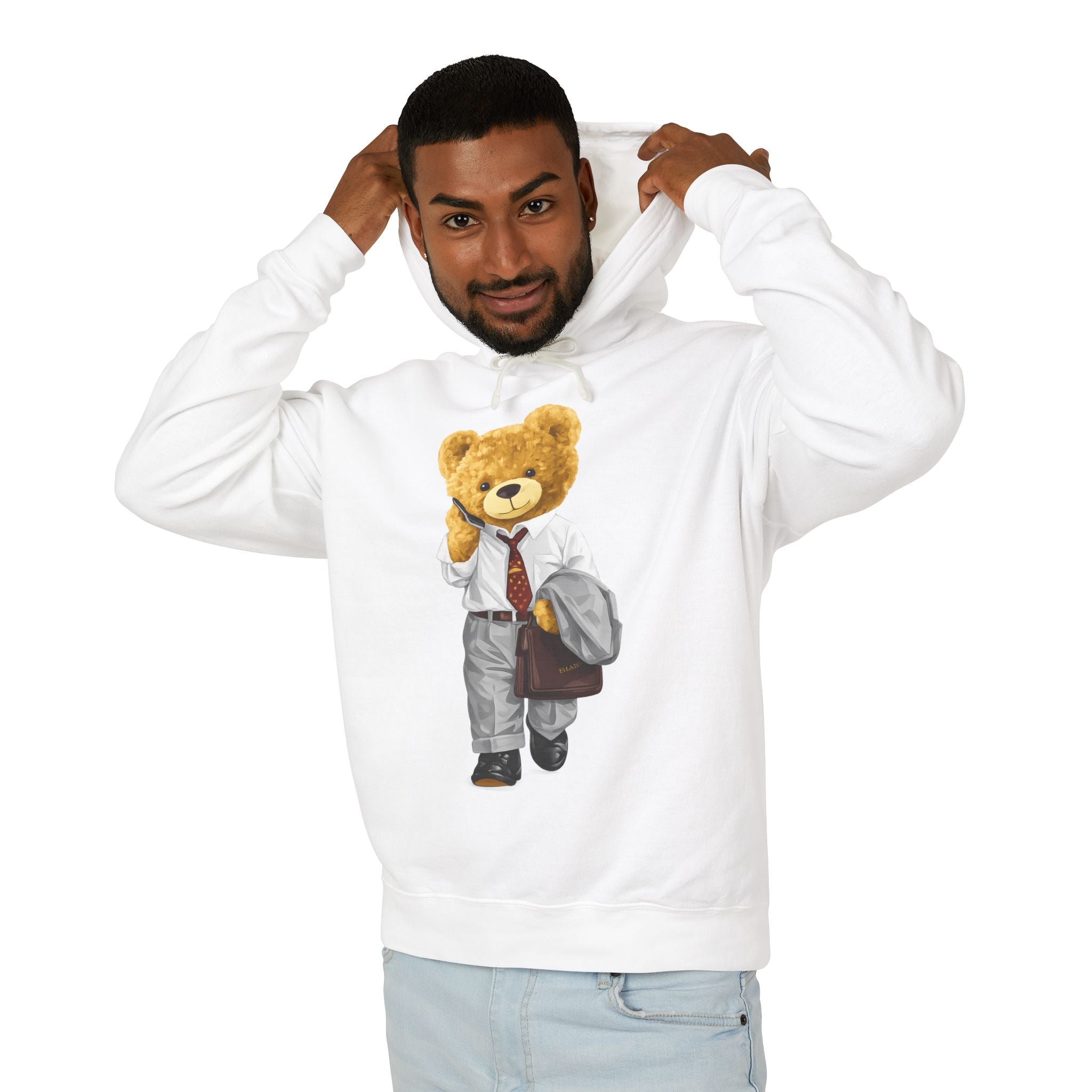 Business Teddy Bear  Hoodie