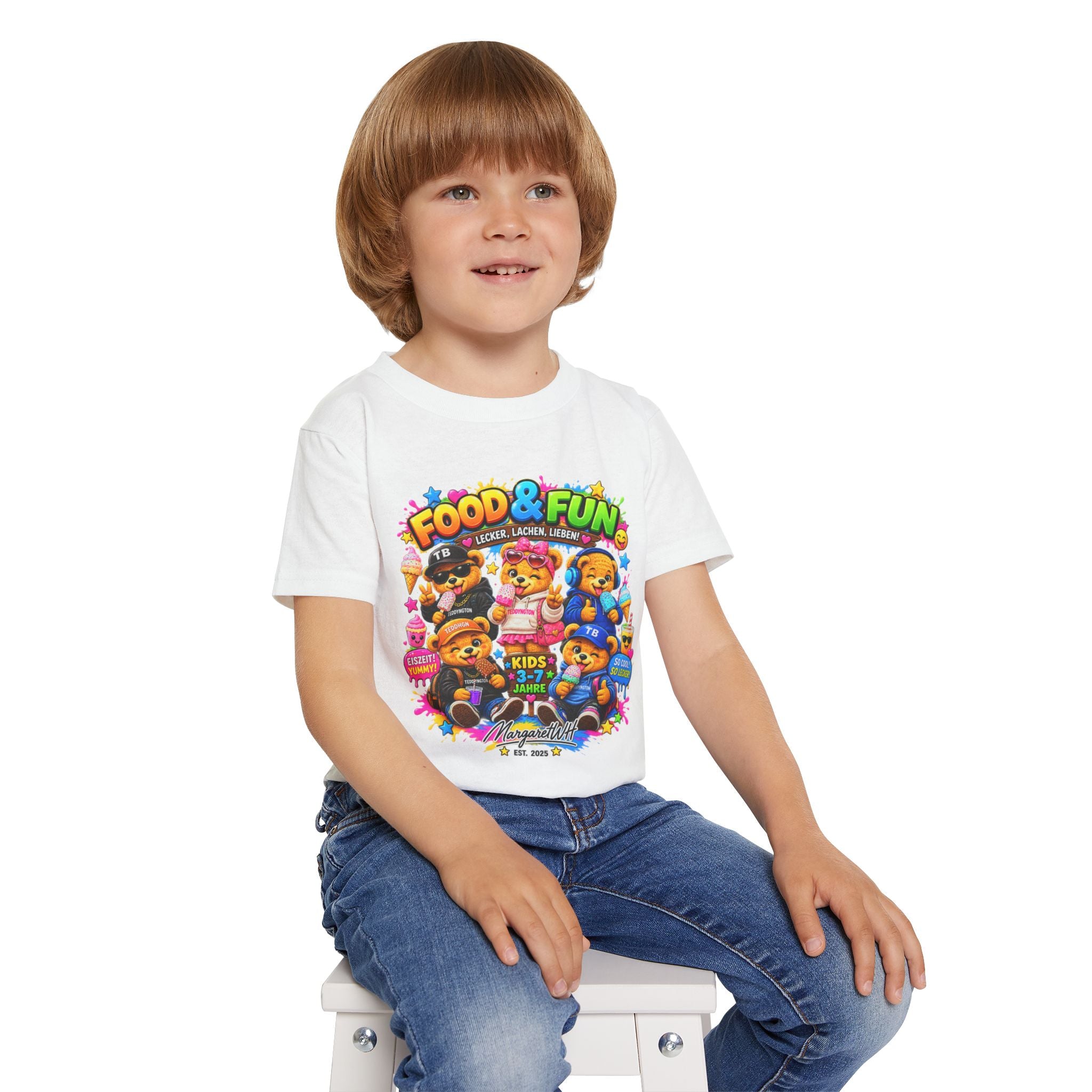 Teddyngton Food & Fun Kids T-Shirt