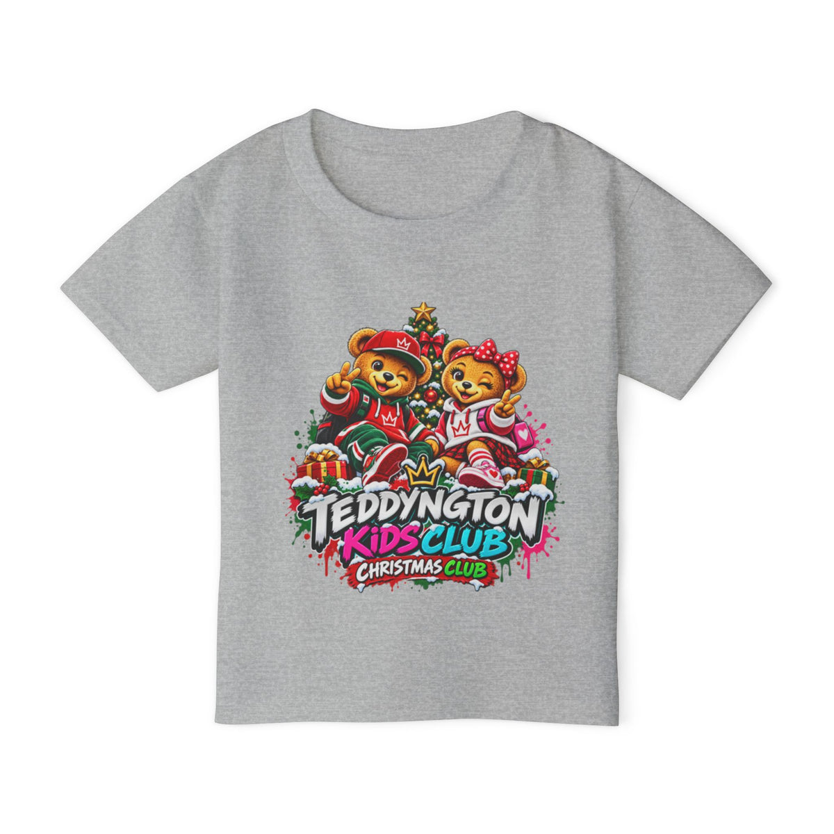 Teddyngton Kids Club Christmas T-Shirt
