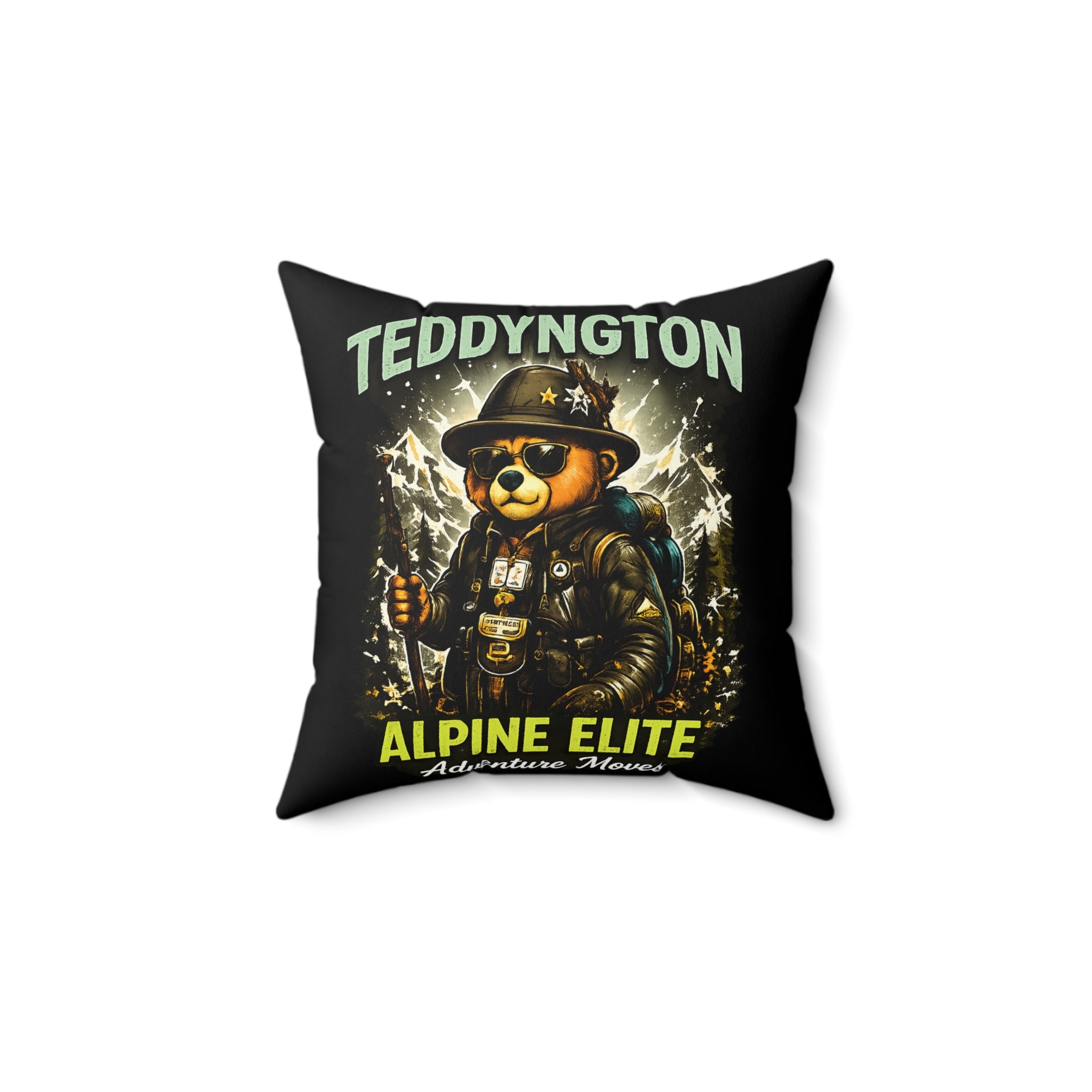 Teddyngton Alpine Elite Throw Pillow