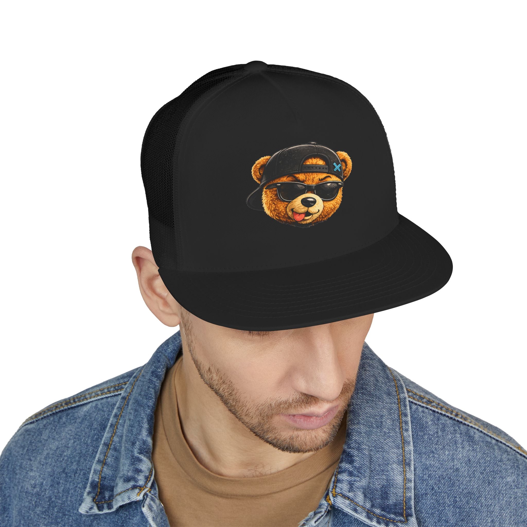Cool Teddy Bear Snapback Hat