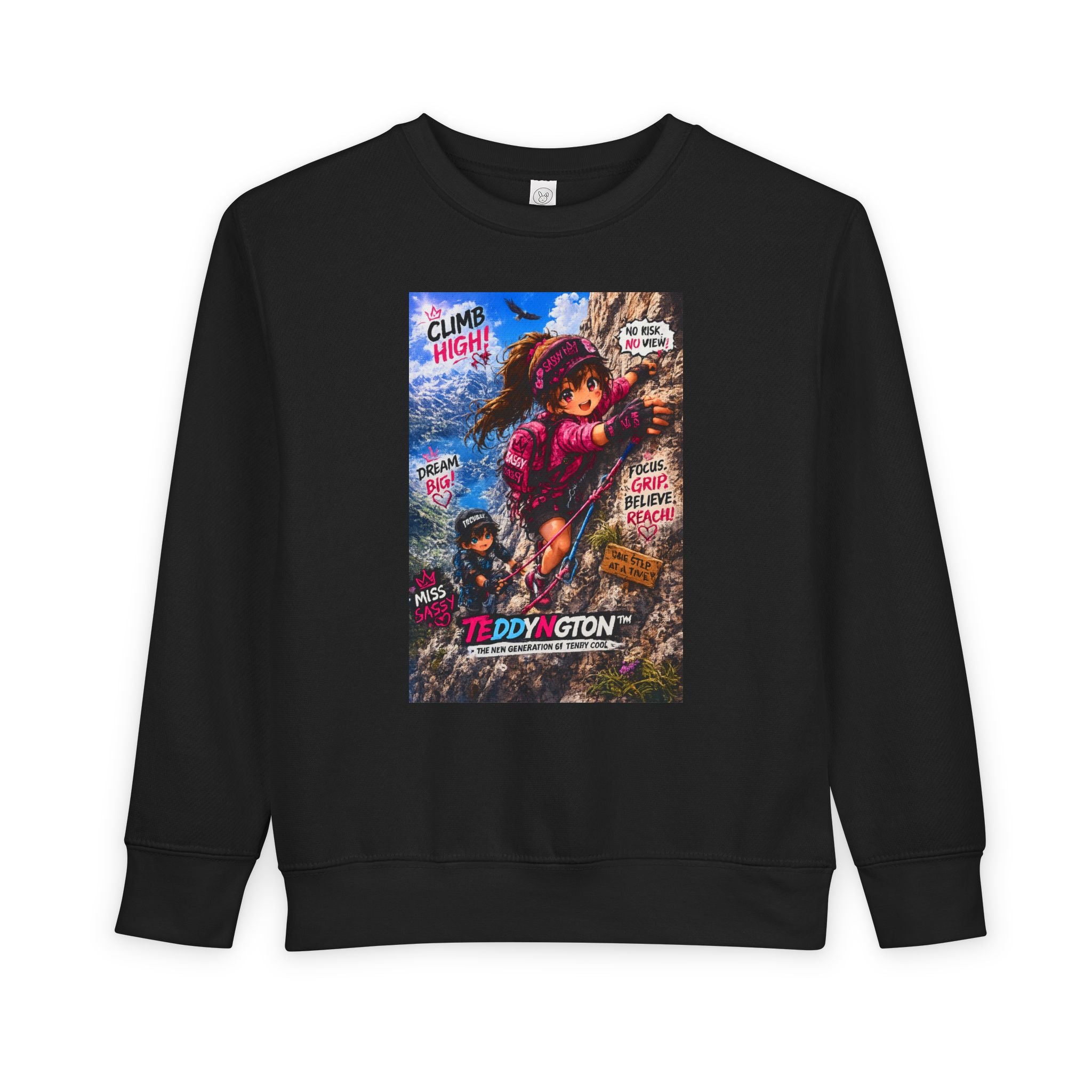 Kids Mountain Climbing Adventure Sweatshirt