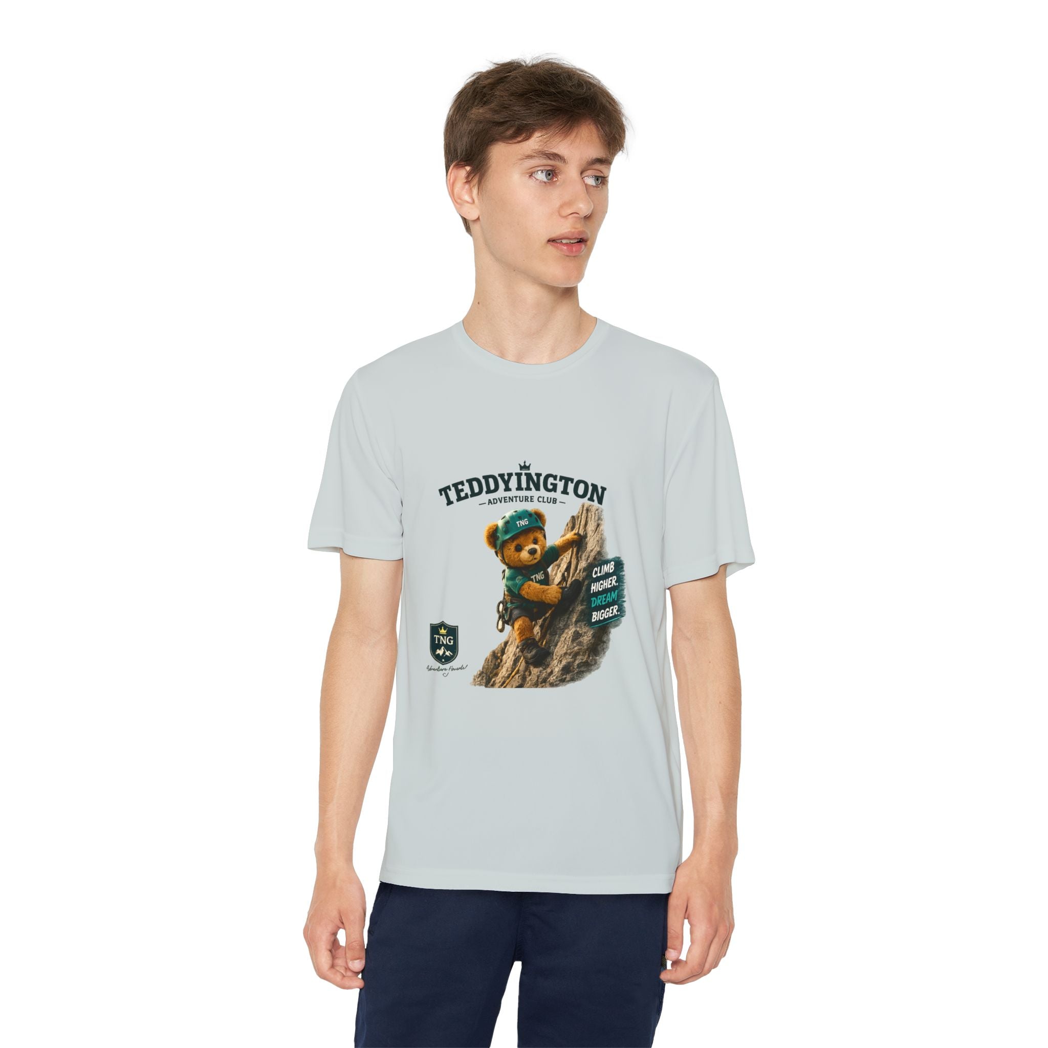 Teddy Bear Mountain Climbing T-Shirt