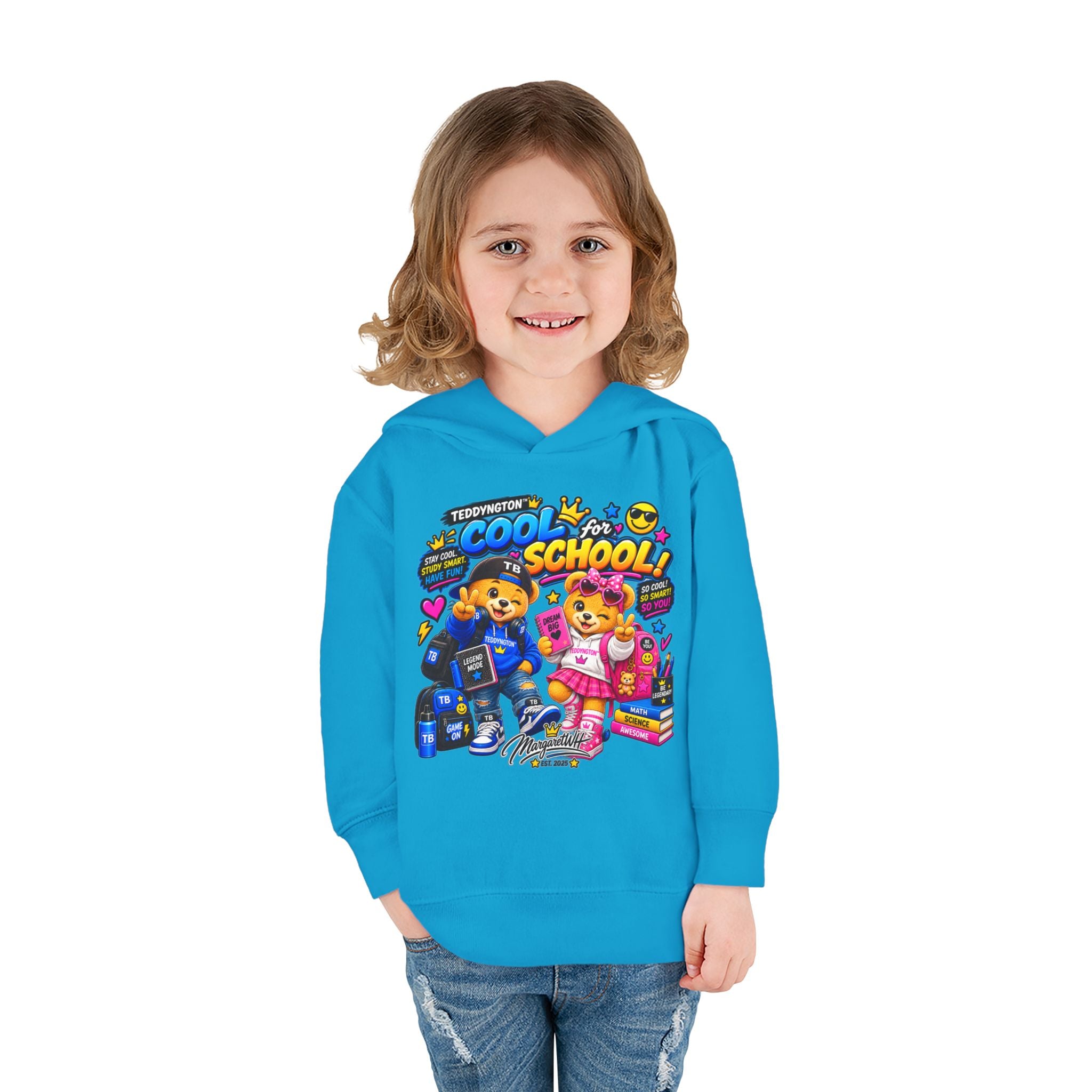 Teddyngton Cool for School Kids Hoodie