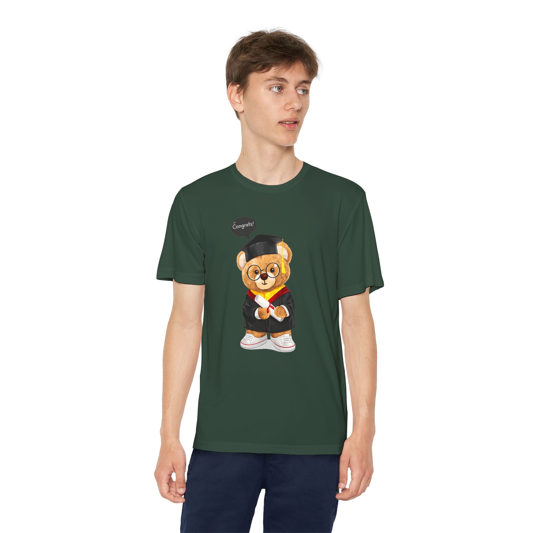 Graduation Teddy Bear Kids T-Shirt