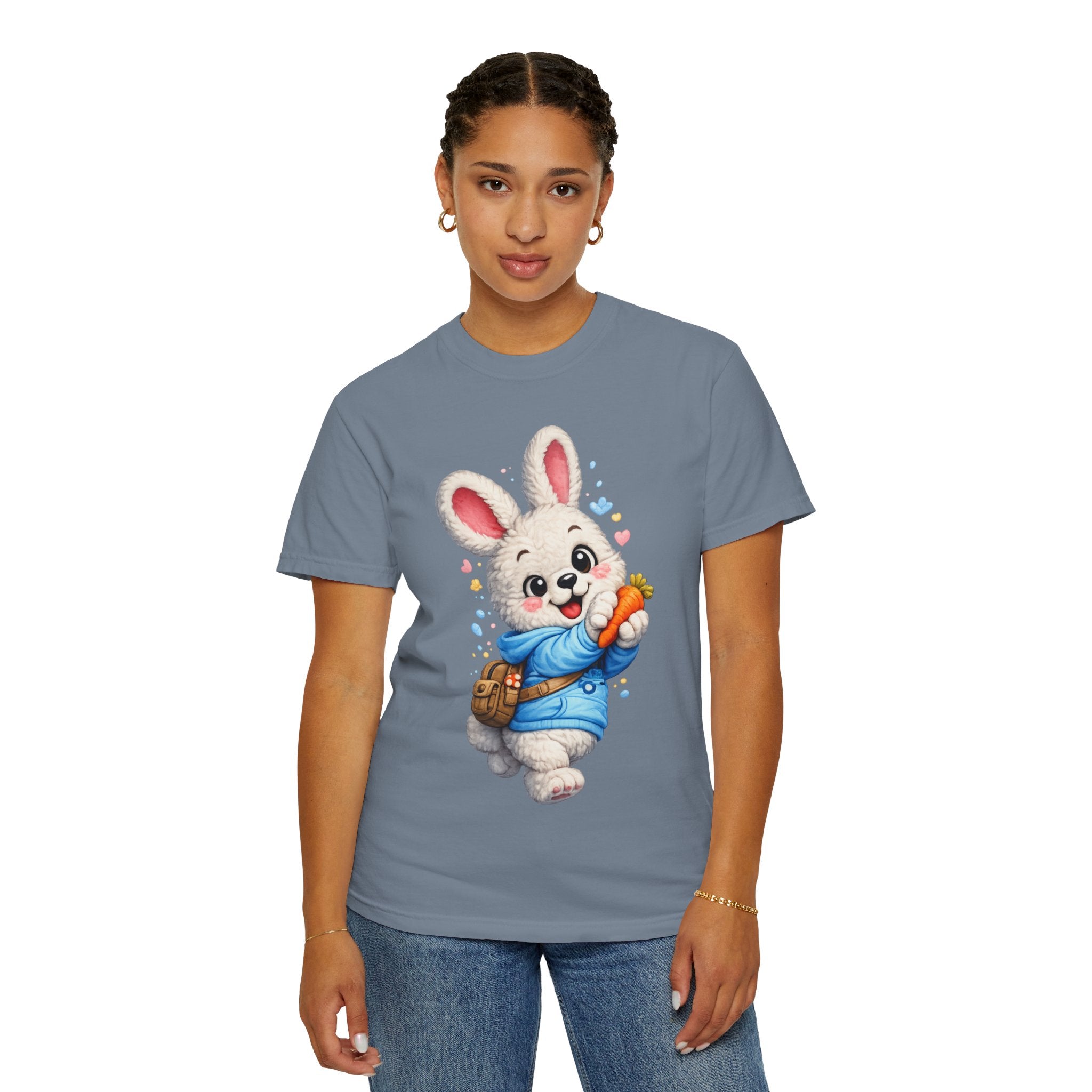 Cute Bunny with Carrot T-Shirt