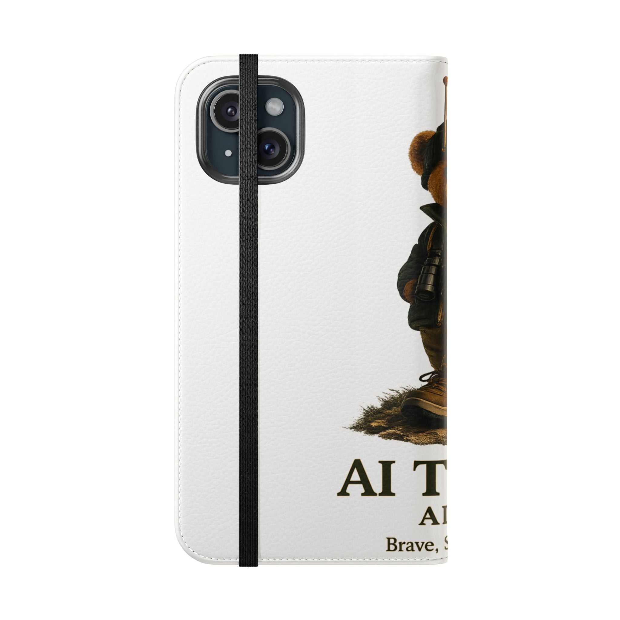 AI Teddy Alpine Wallet Phone Case