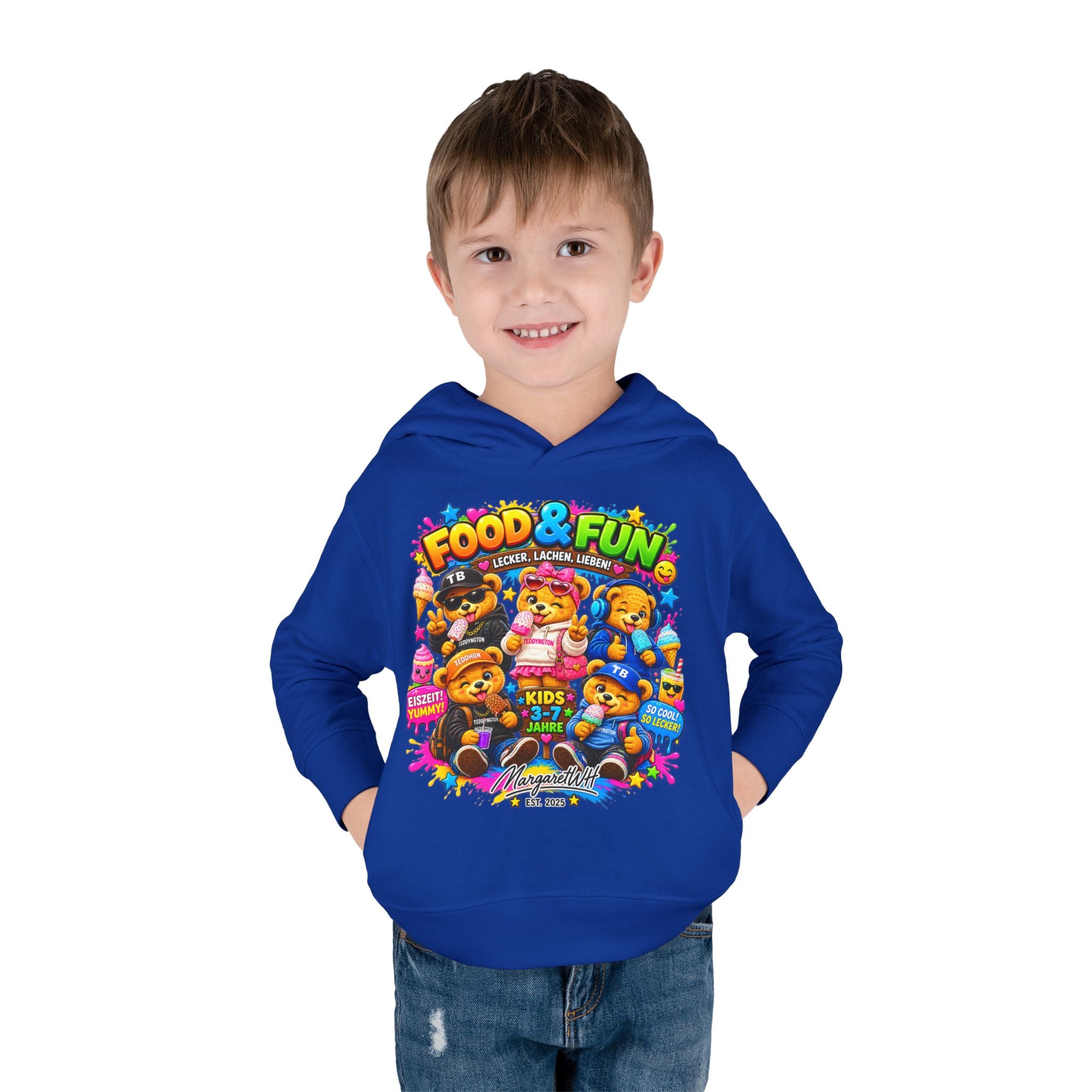 Teddyngton Food & Fun Kids Hoodie