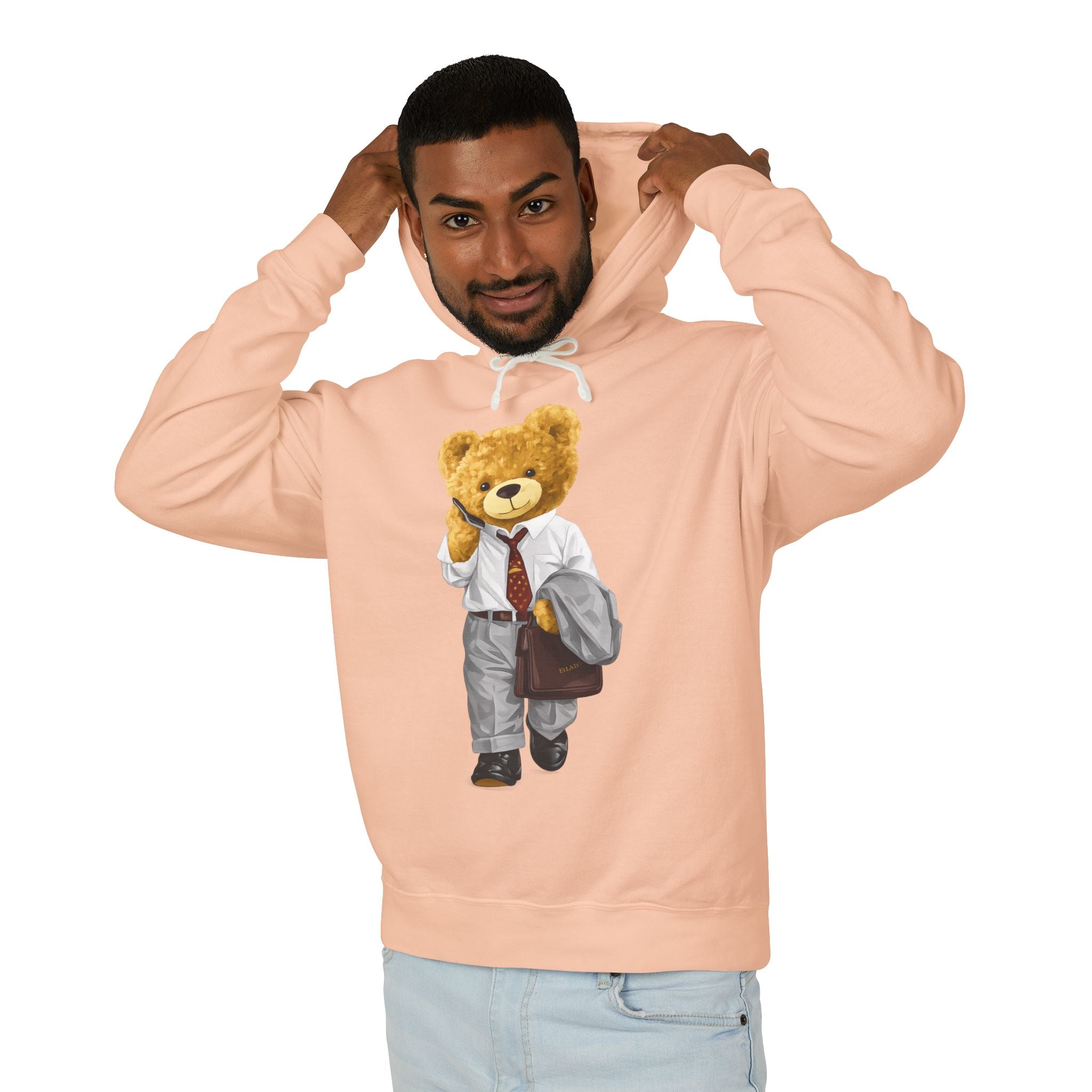 Business Teddy Bear  Hoodie