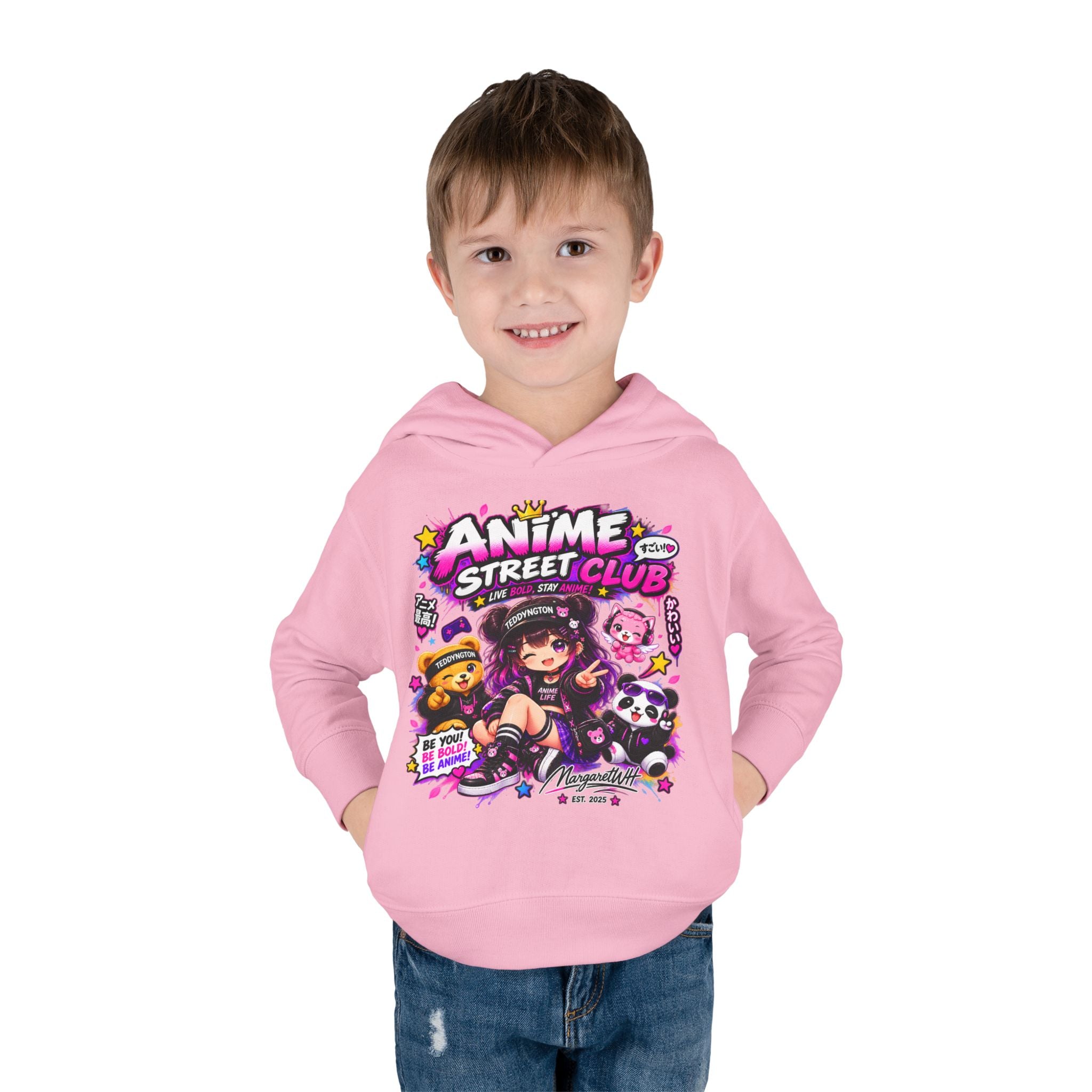 Teddyngton Anime Street Club Kids Hoodie