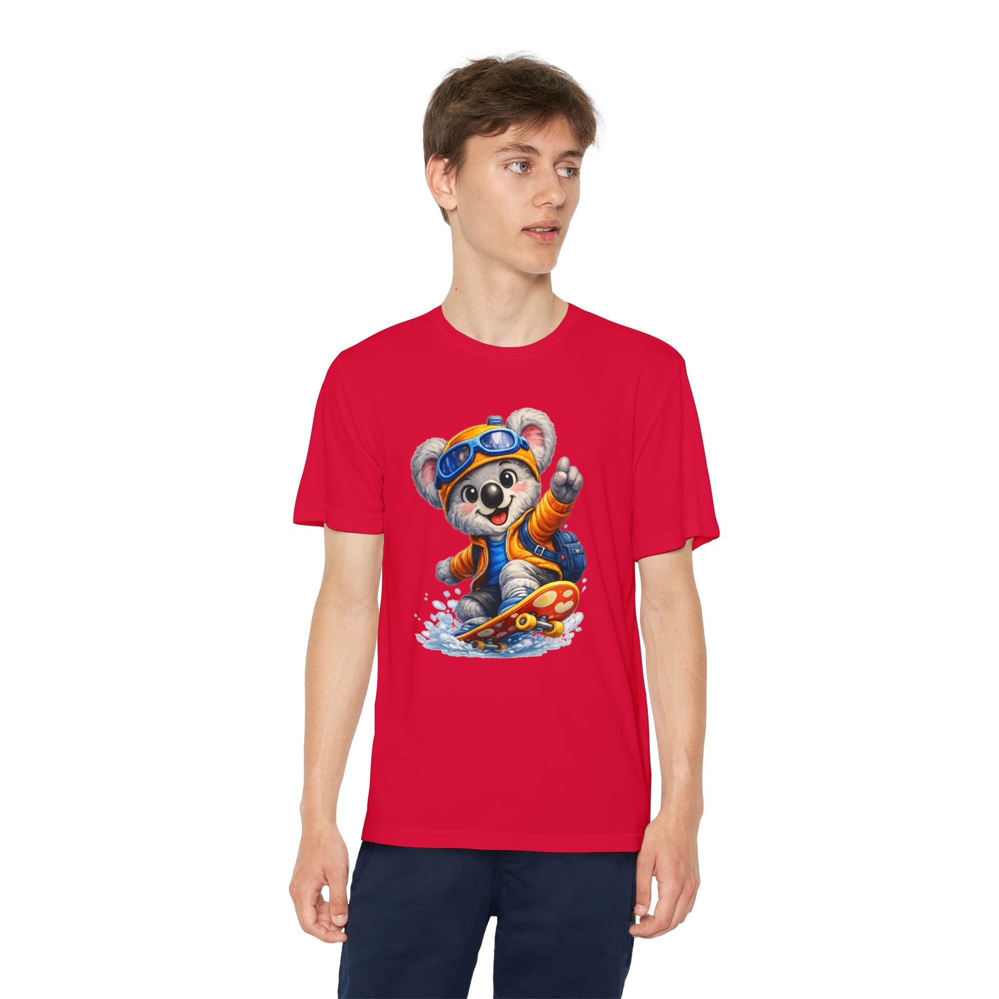 Cute Skateboarding Koala T-Shirt