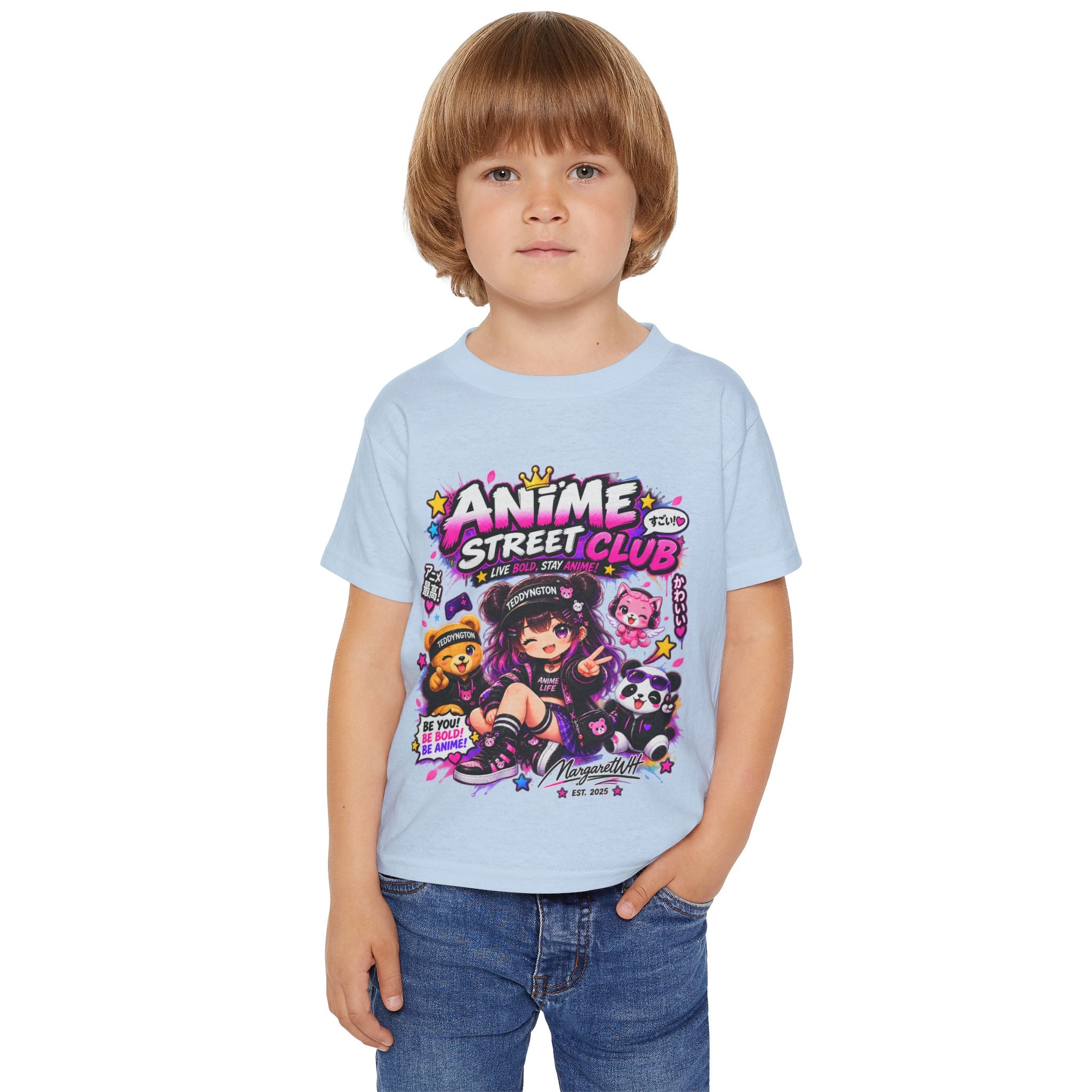 Teddyngton Anime Street Club tee