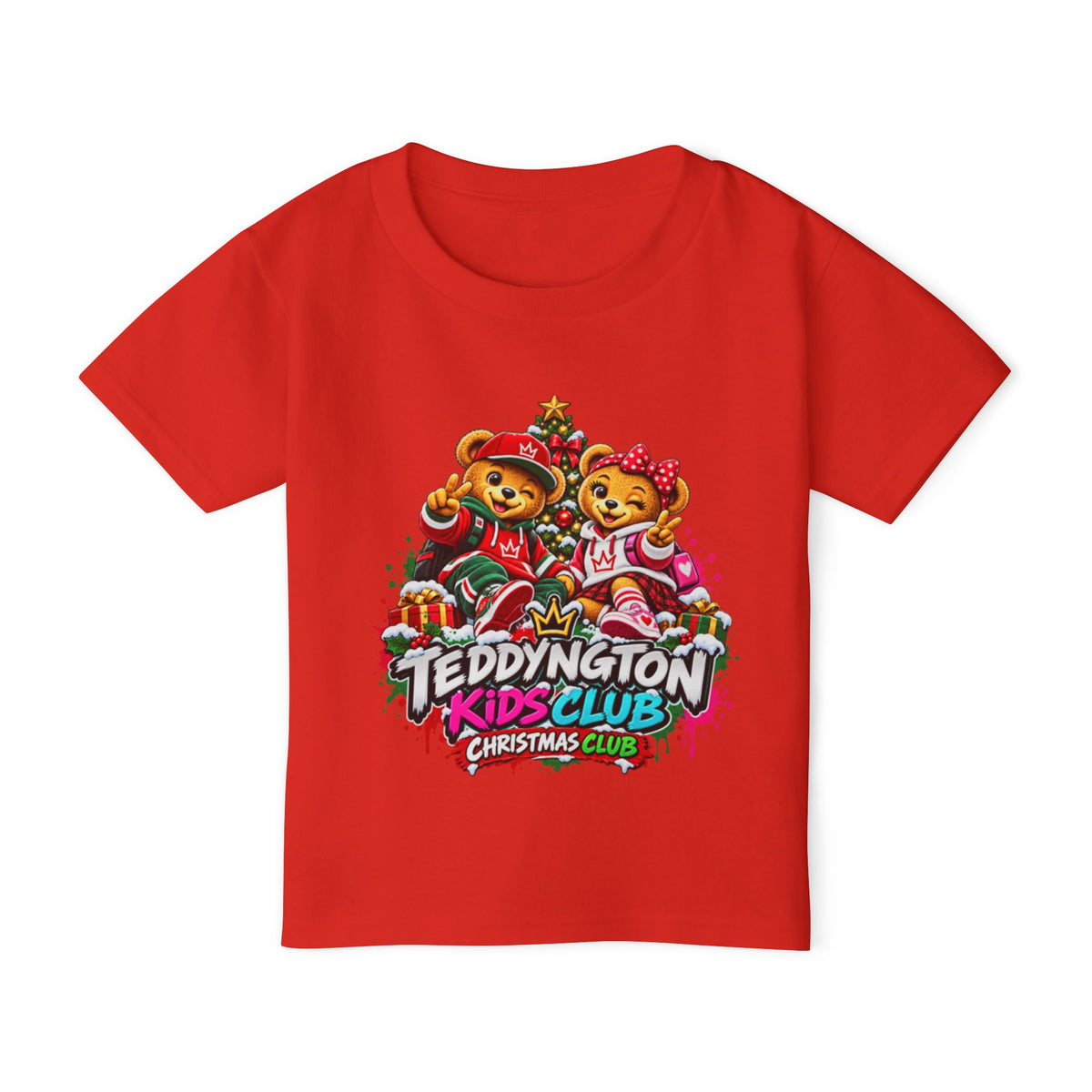 Teddyngton Kids Club Christmas T-Shirt