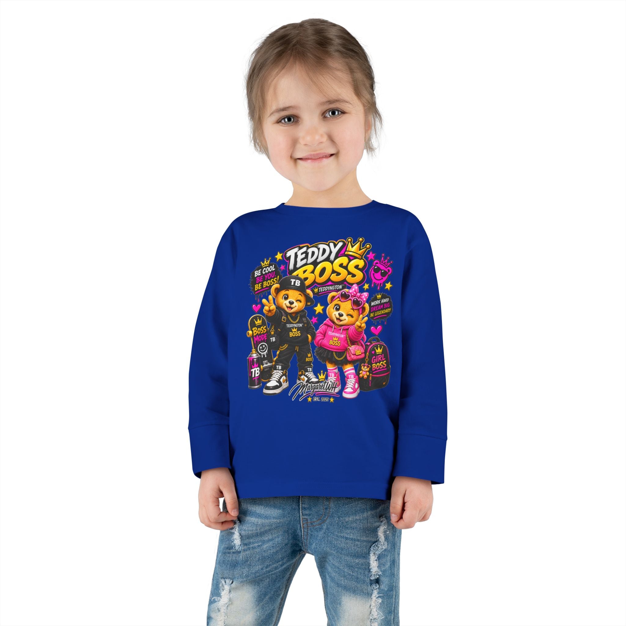 Teddy Boss Kids Long Sleeve Shirt