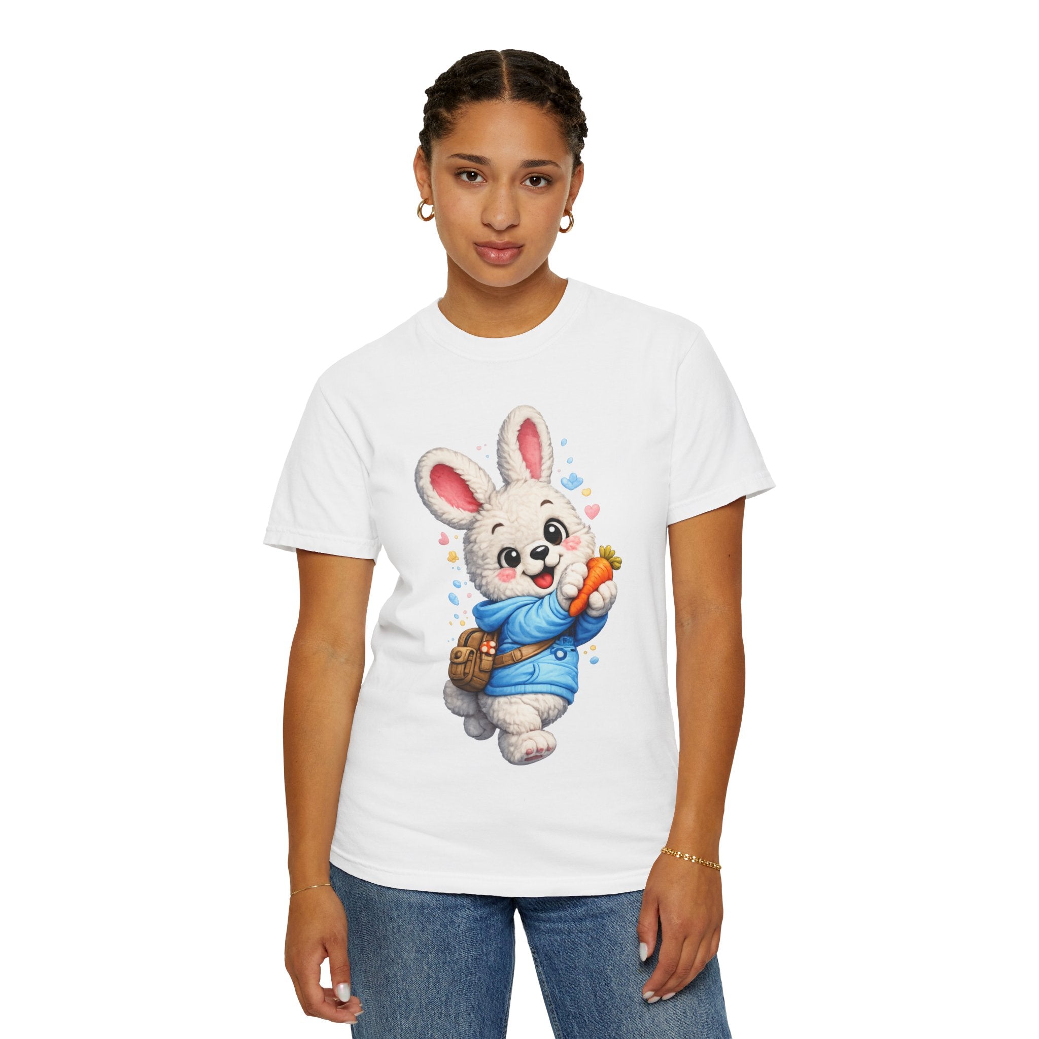 Cute Bunny with Carrot T-Shirt