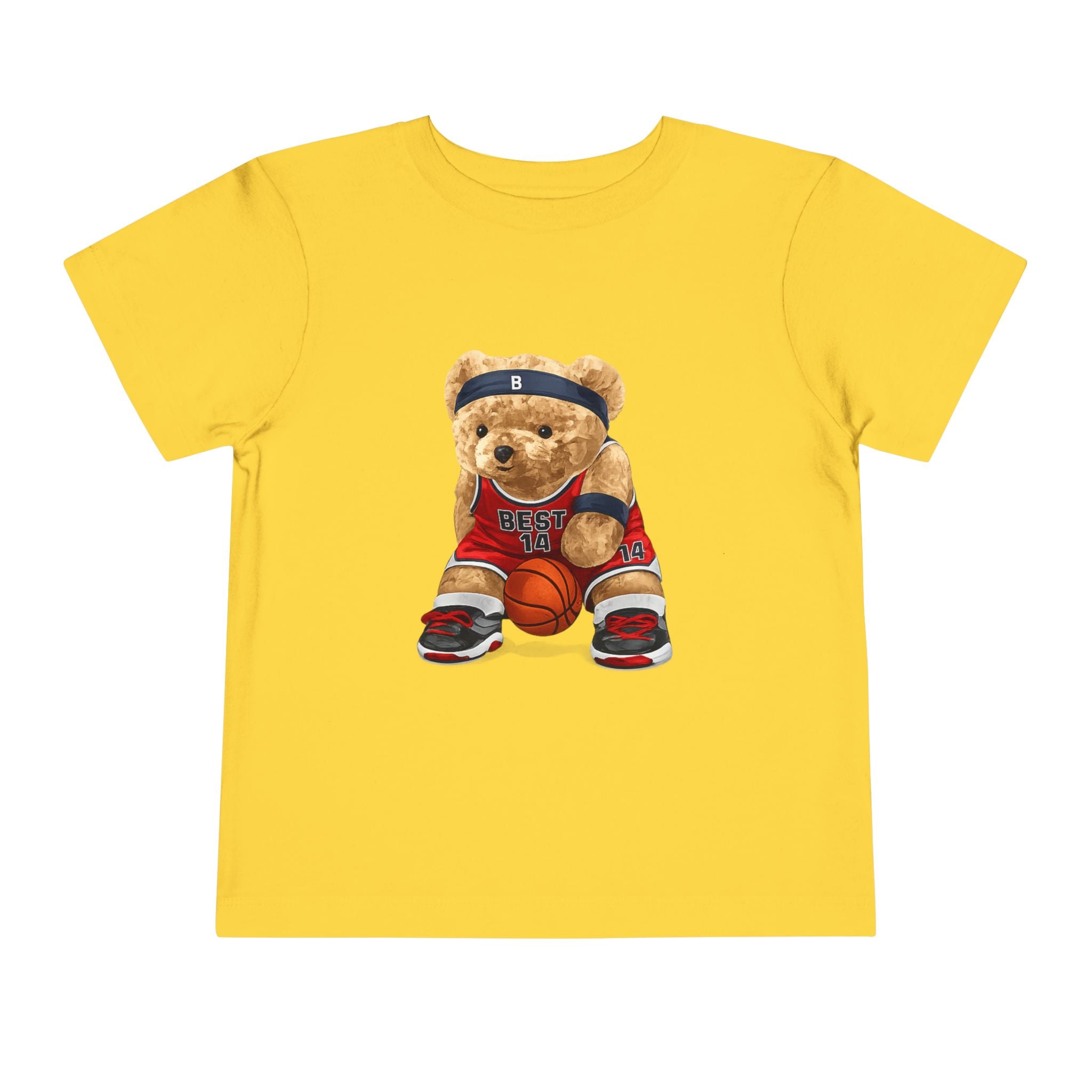 Toddler Basketball Teddy Bear T-Shirt