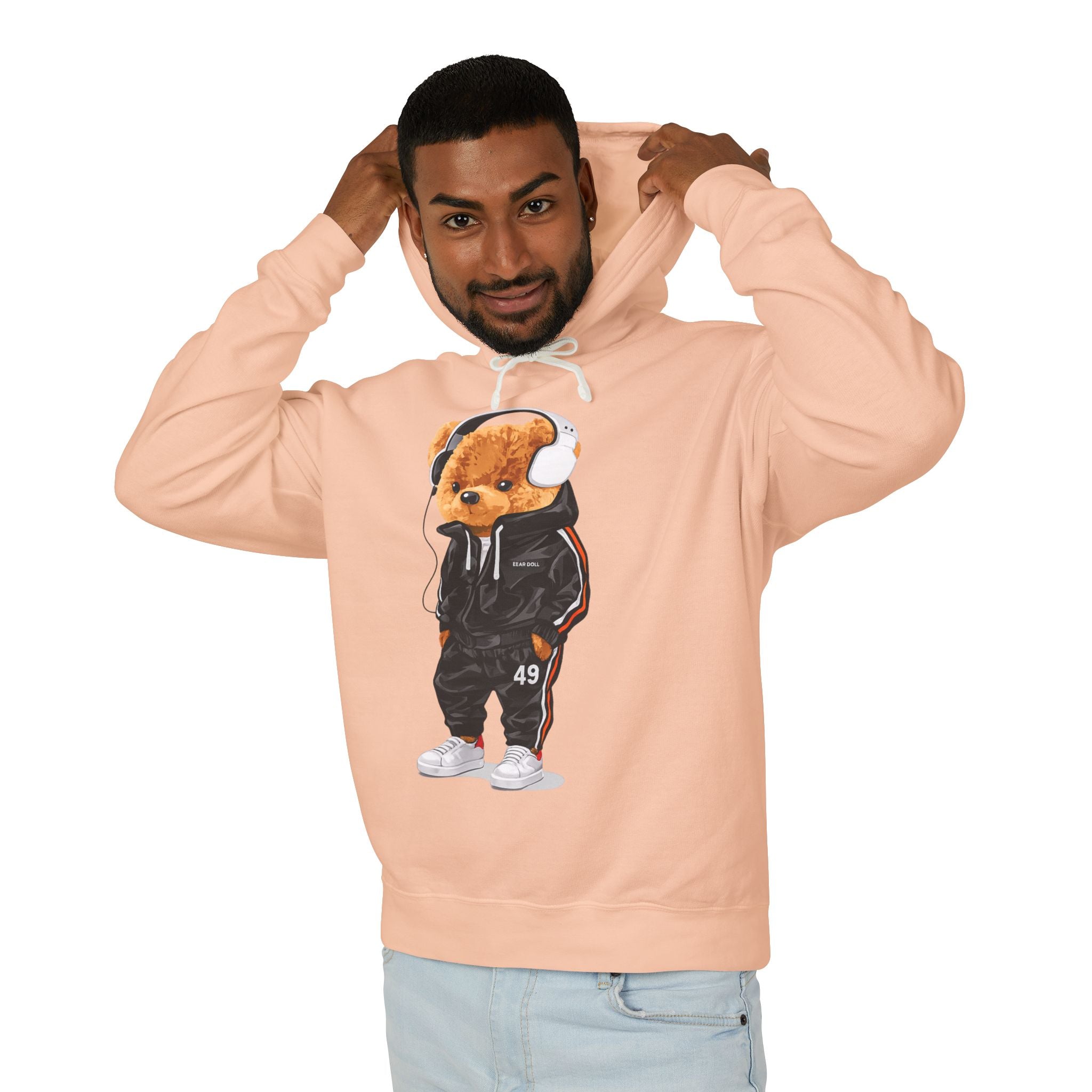 Unisex Lightweight Hooded Sweatshirt