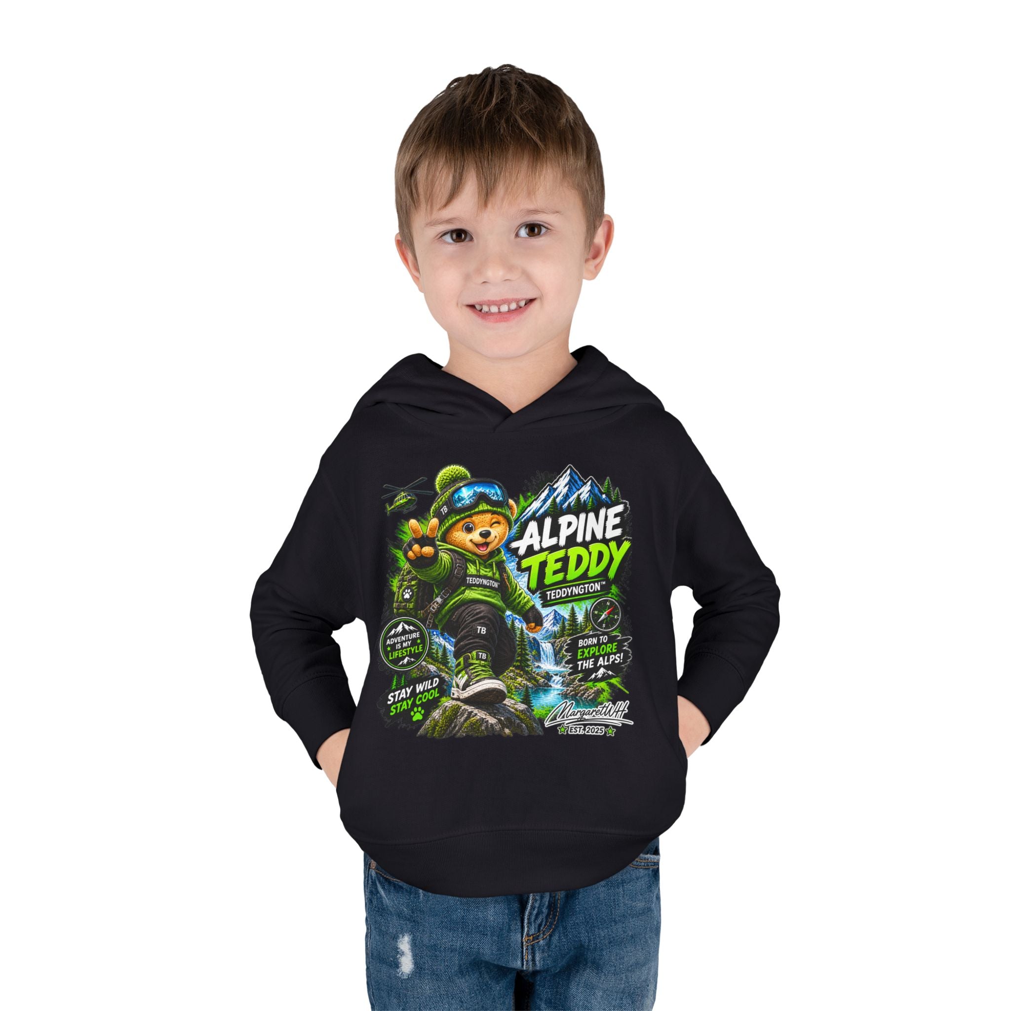 Alpine Teddy Kids Hoodie