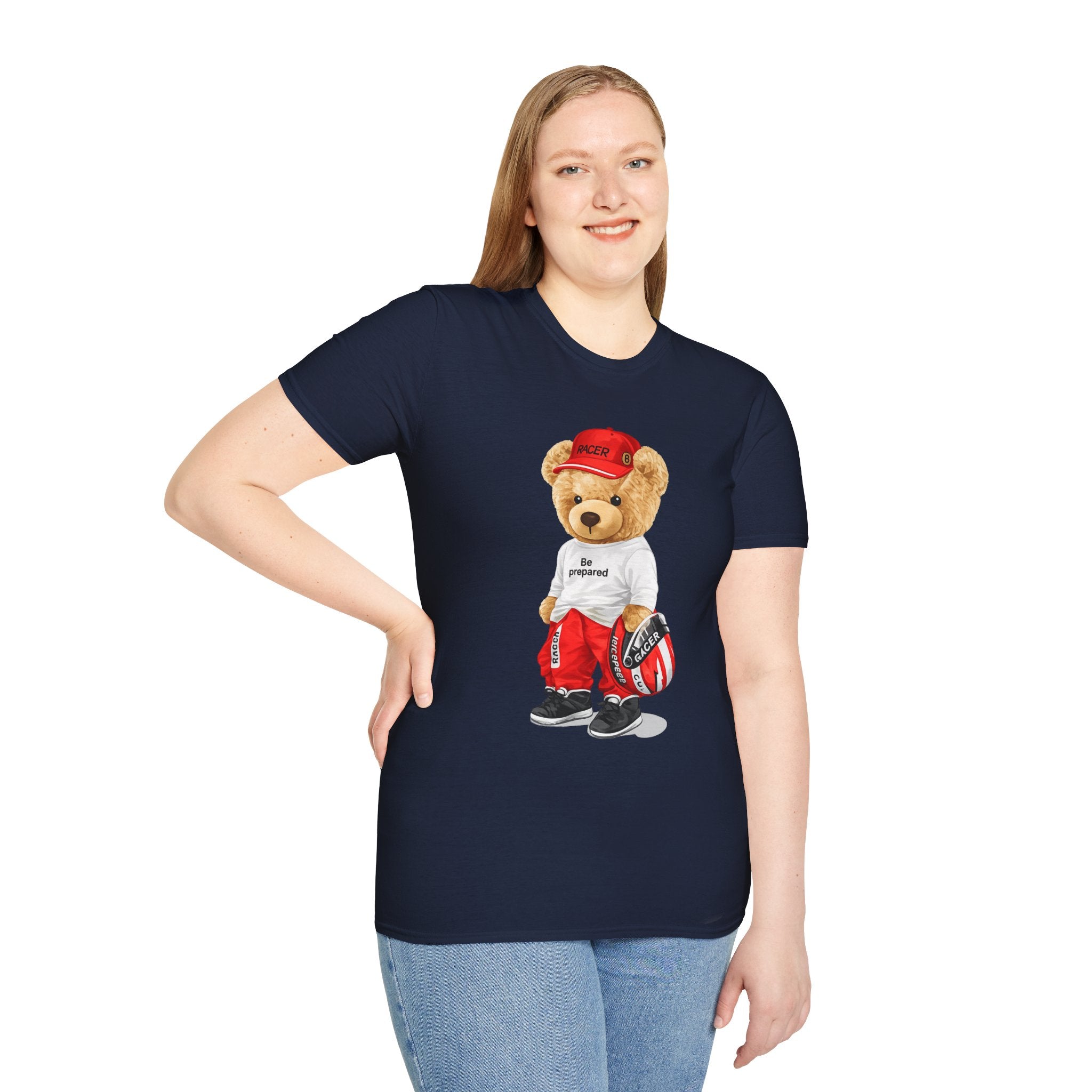 Cute Racing Teddy Bear T-Shirt