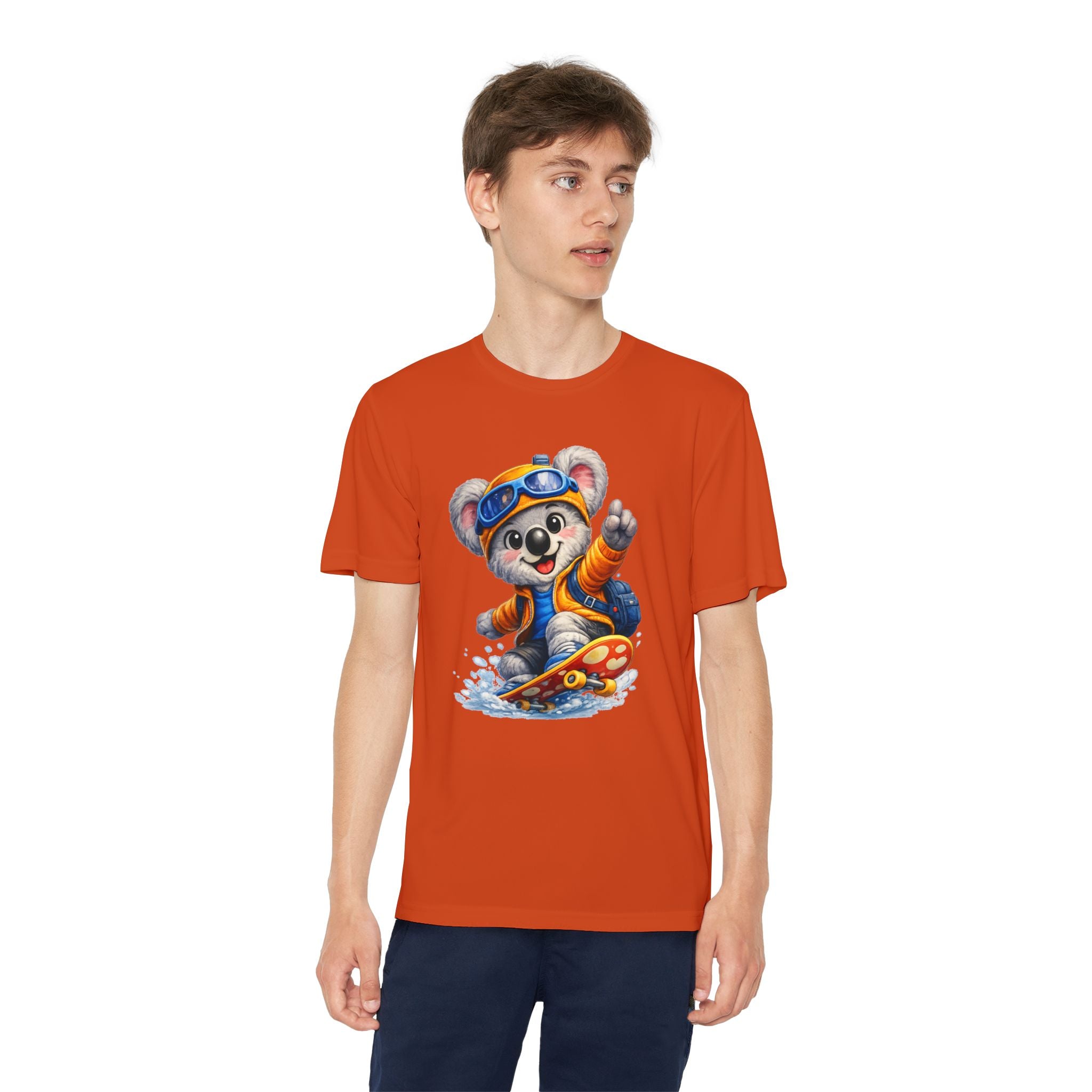Cute Skateboarding Koala T-Shirt