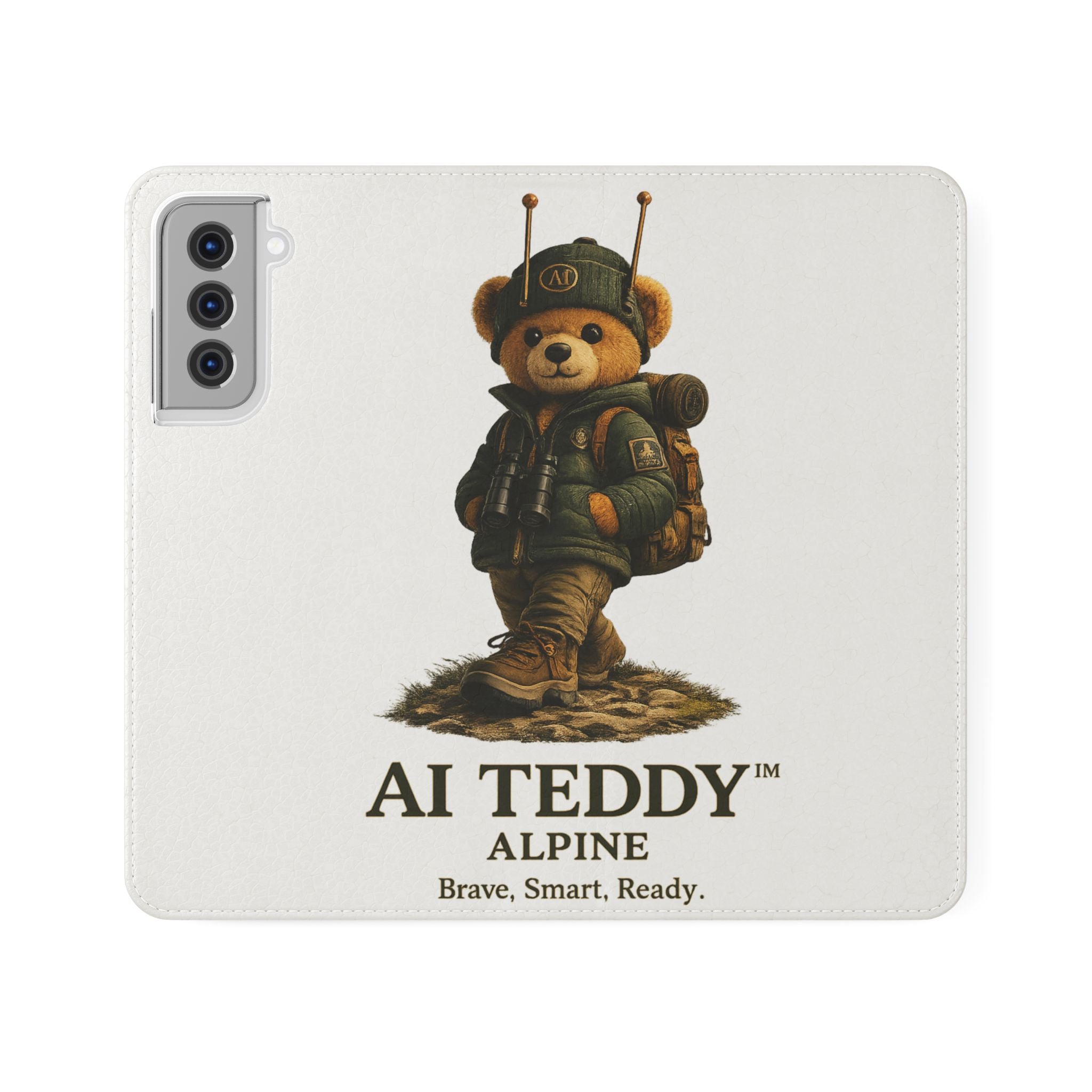AI Teddy Alpine Wallet Phone Case