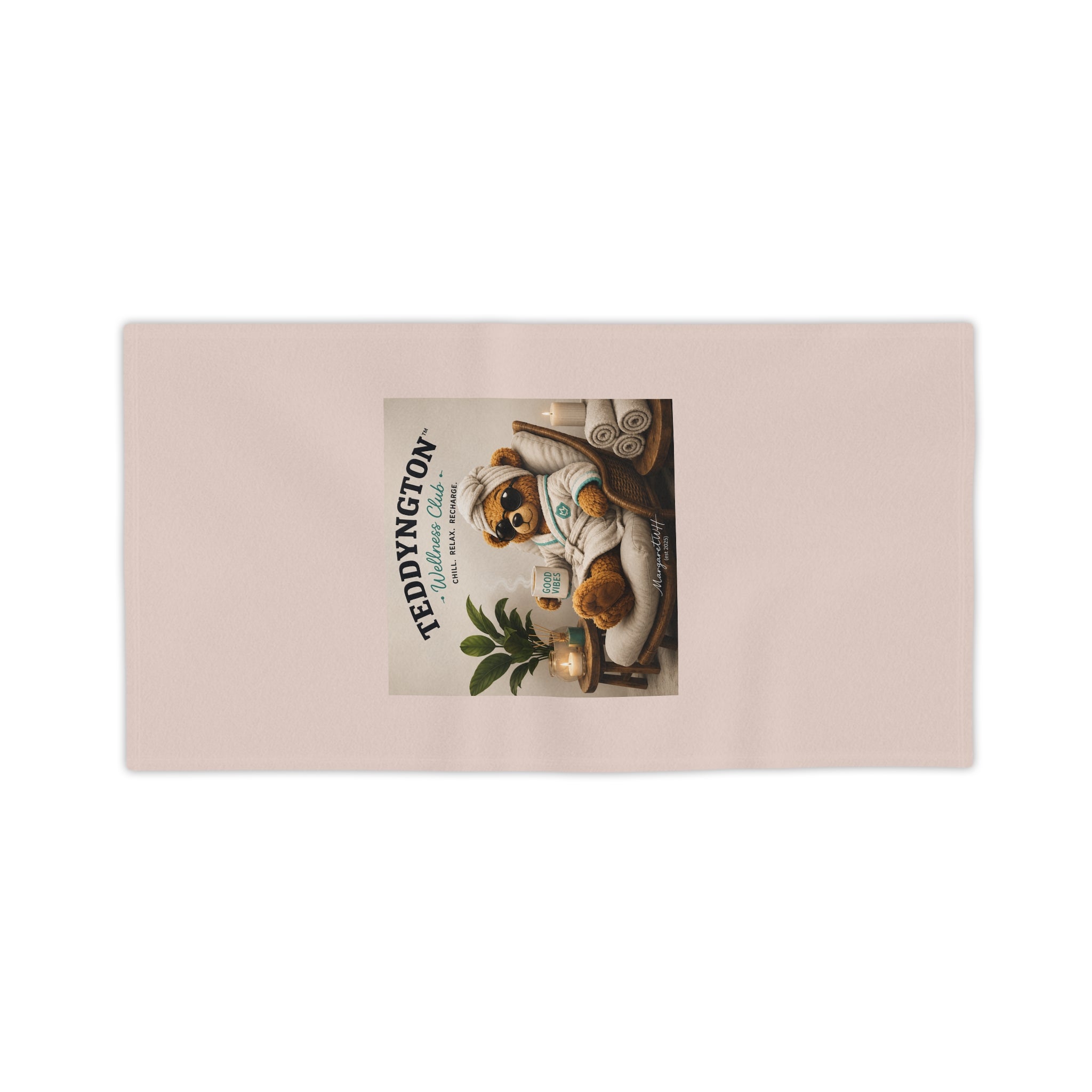 Teddyngton Wellness Club Premium Beach Towel
