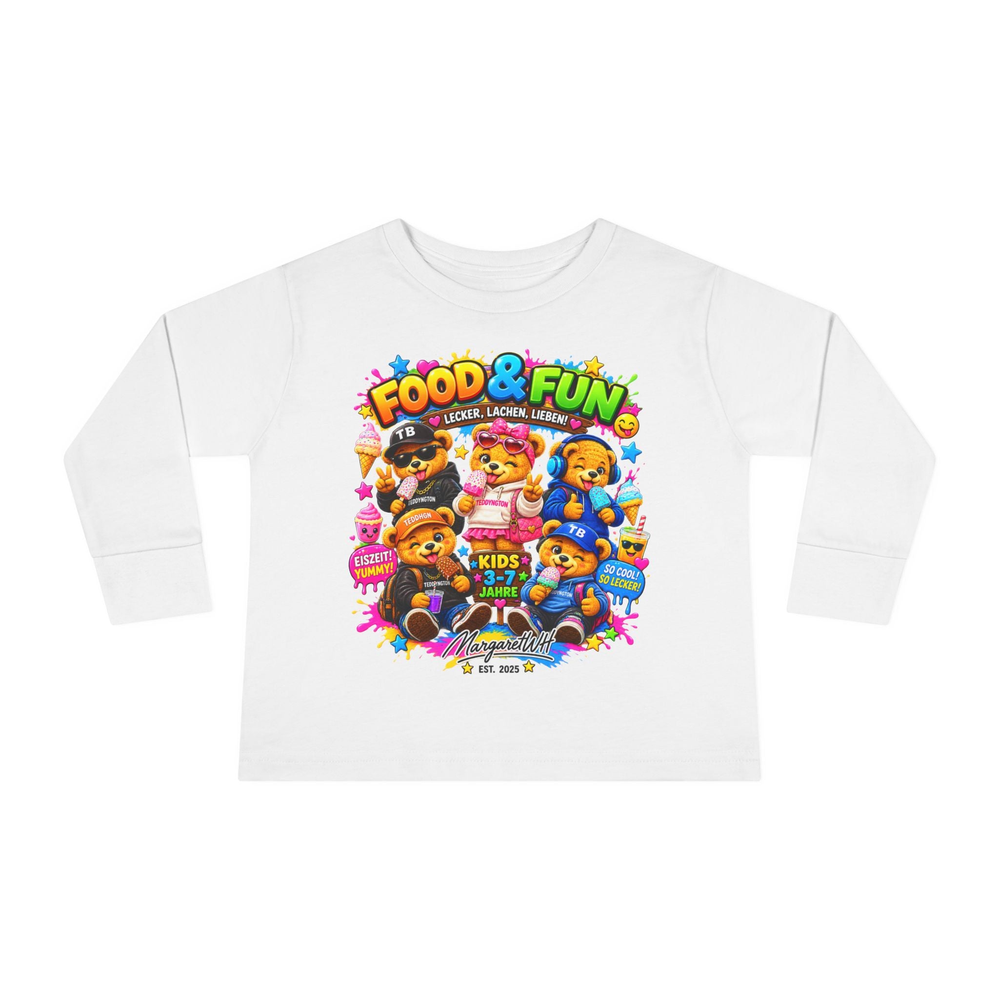 Teddyngton Food & Fun Toddler Shirt