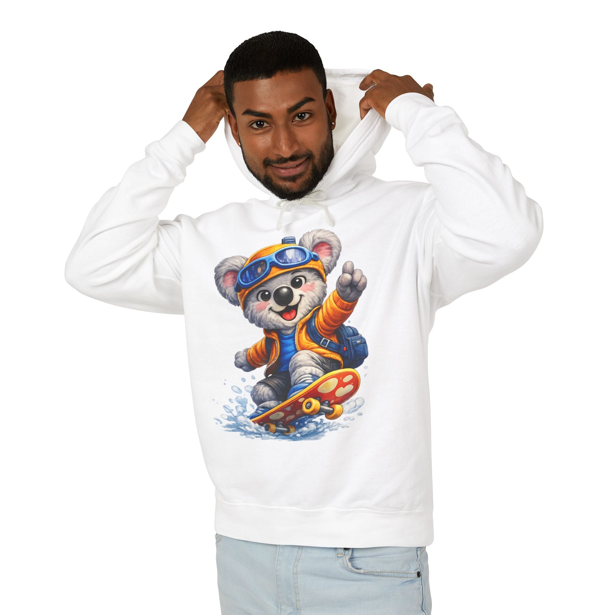 Cute Koala Skateboard Hoodie