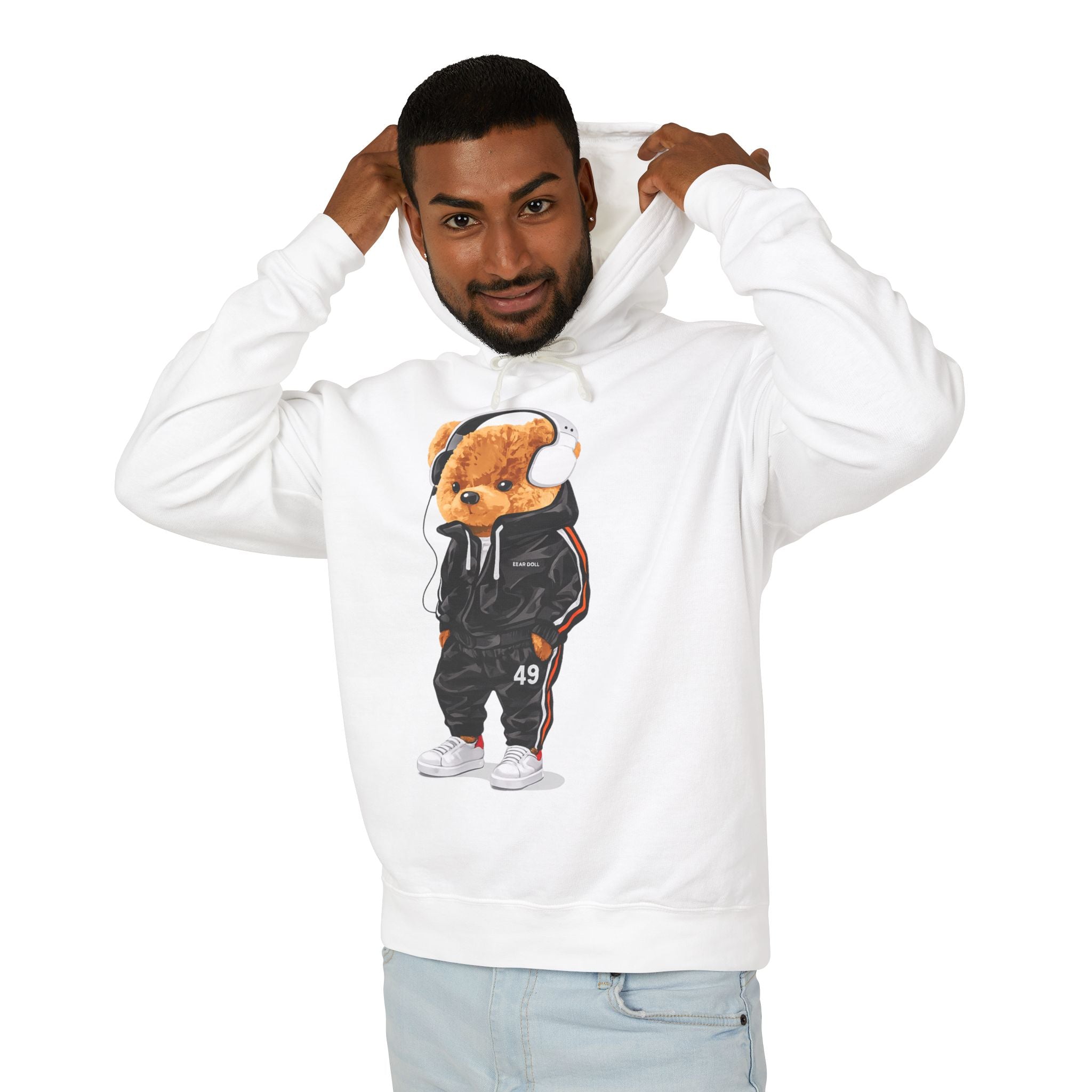 Unisex Lightweight Hooded Sweatshirt