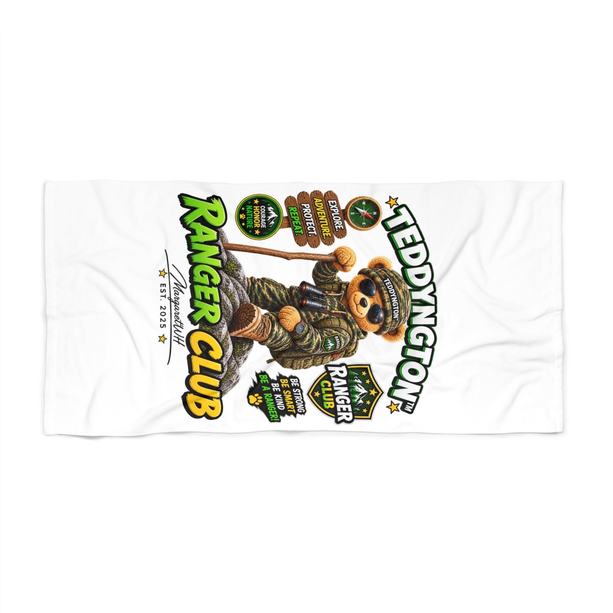 Teddyngton Ranger Club Beach Towel