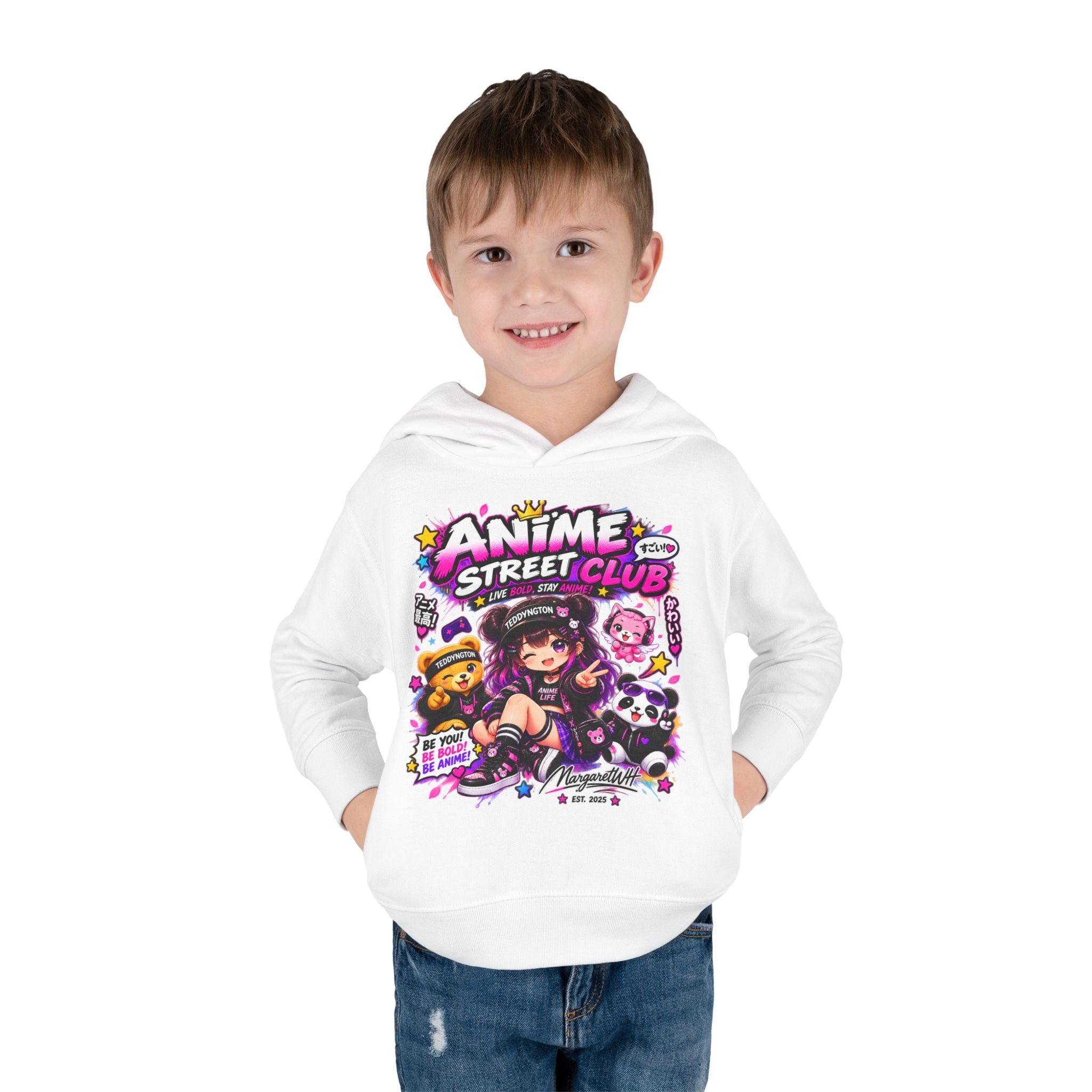 Teddyngton Anime Street Club Kids Hoodie