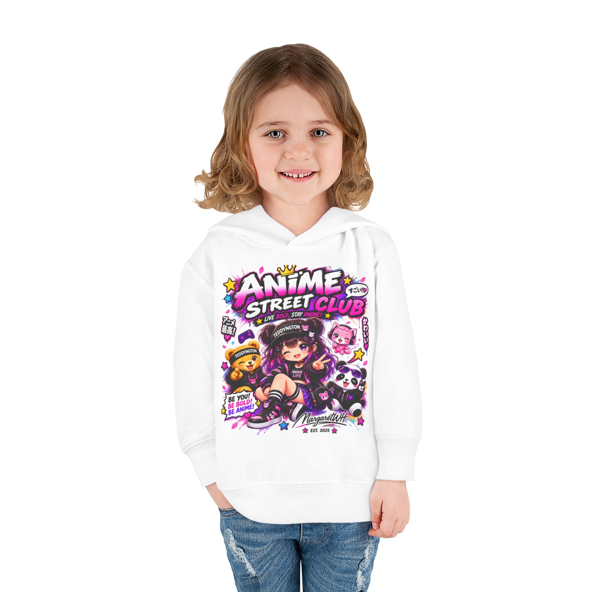 Teddyngton Anime Street Club Kids Hoodie