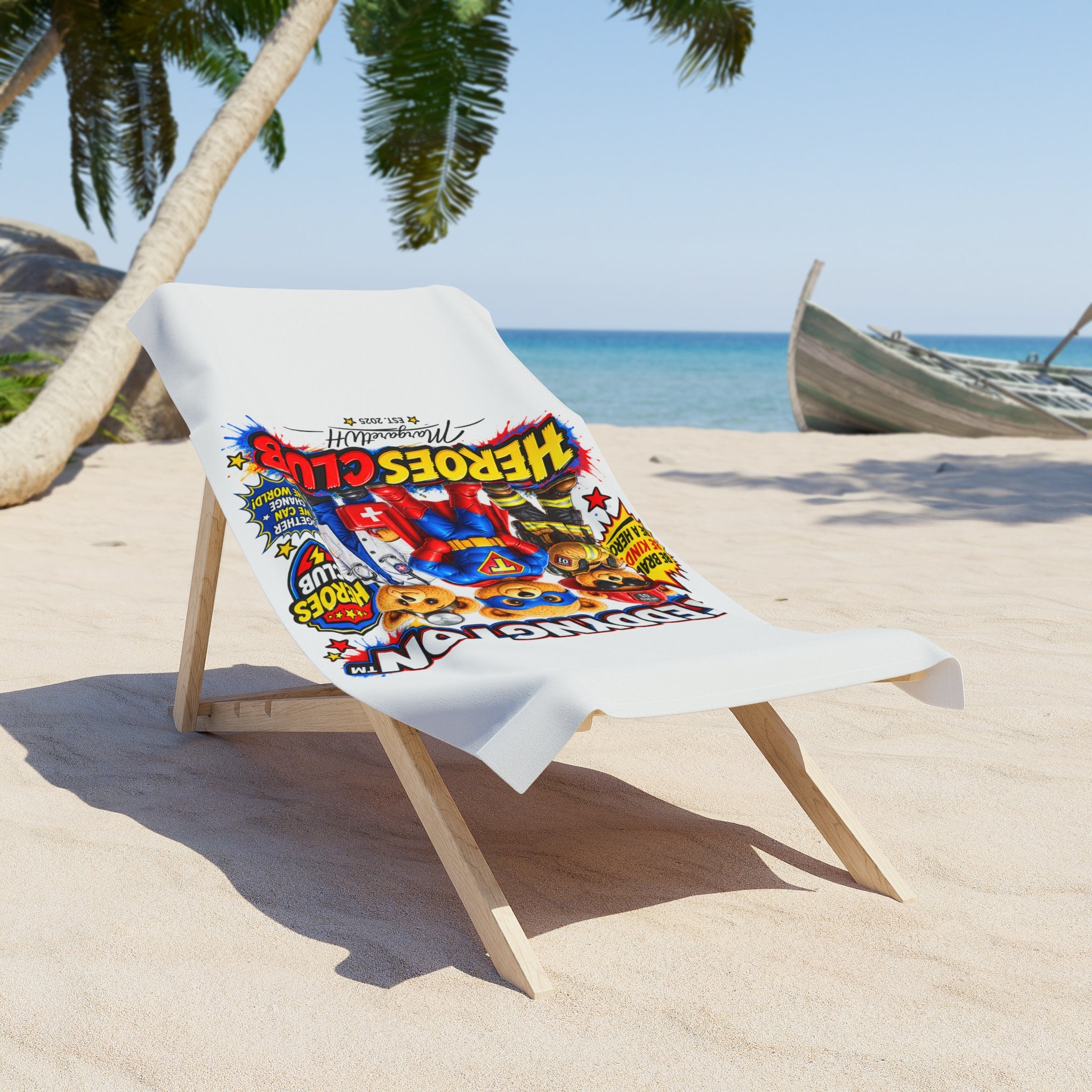Teddyngton Heroes Club Beach Towel