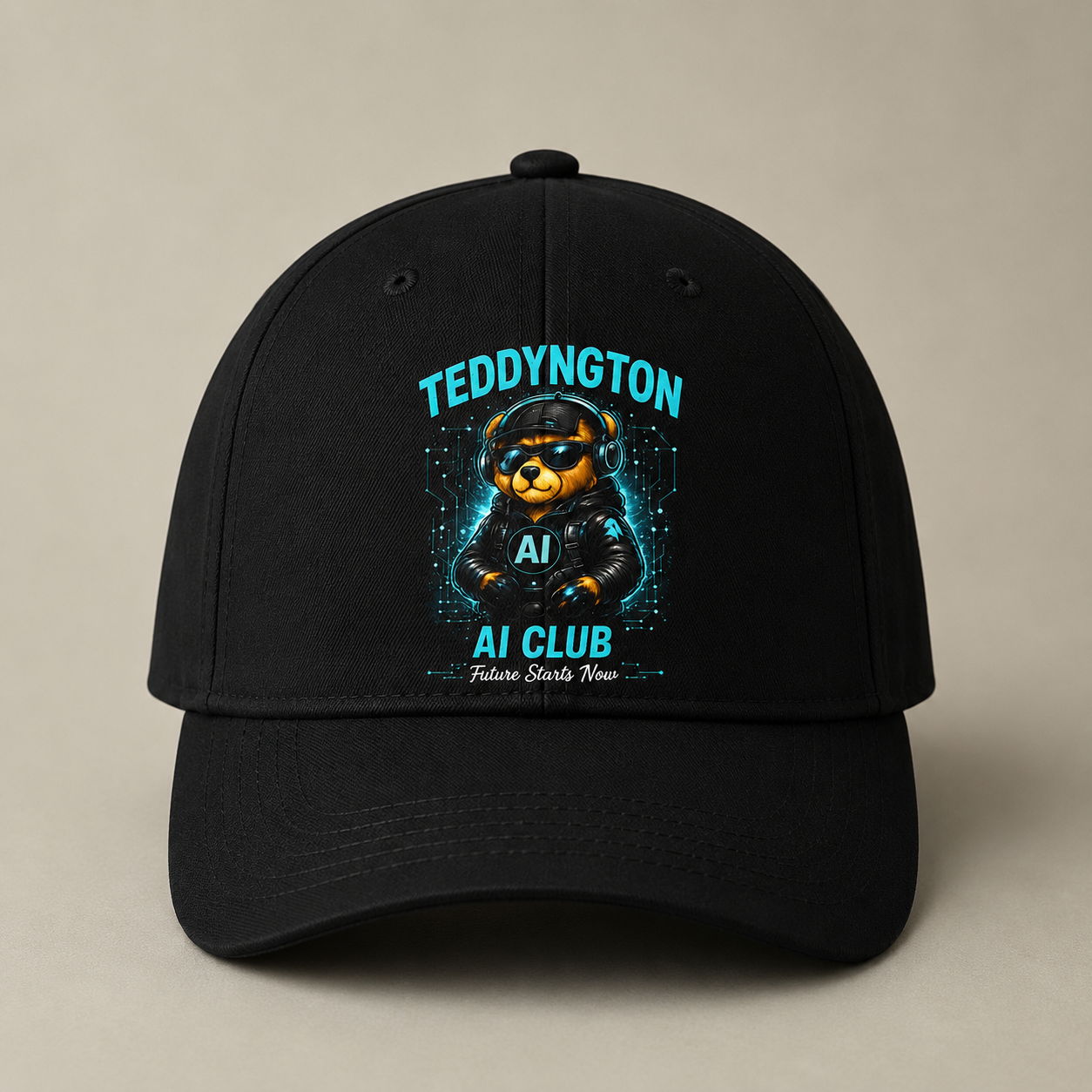 Teddyngton AI Club Baseball Cap