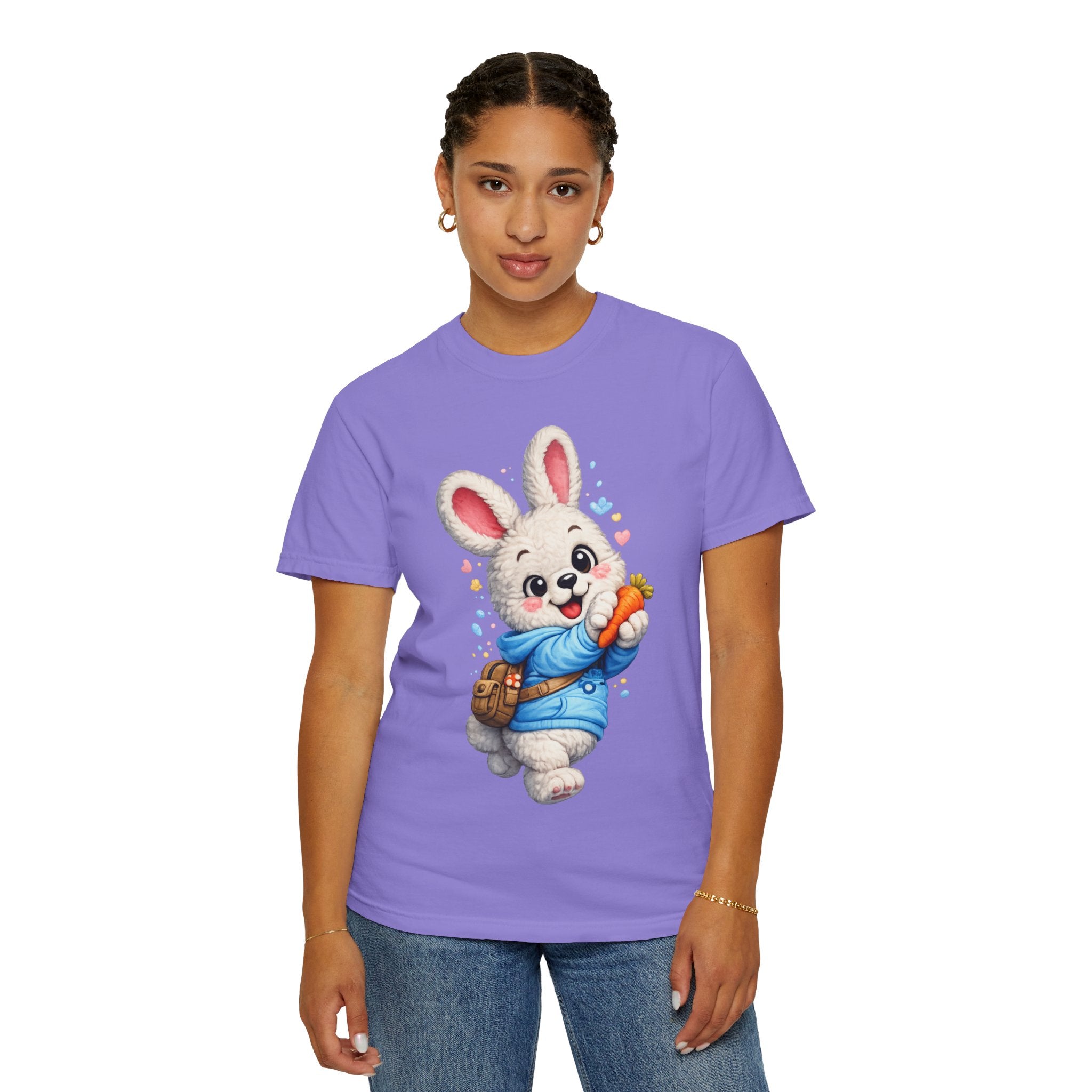 Cute Bunny with Carrot T-Shirt