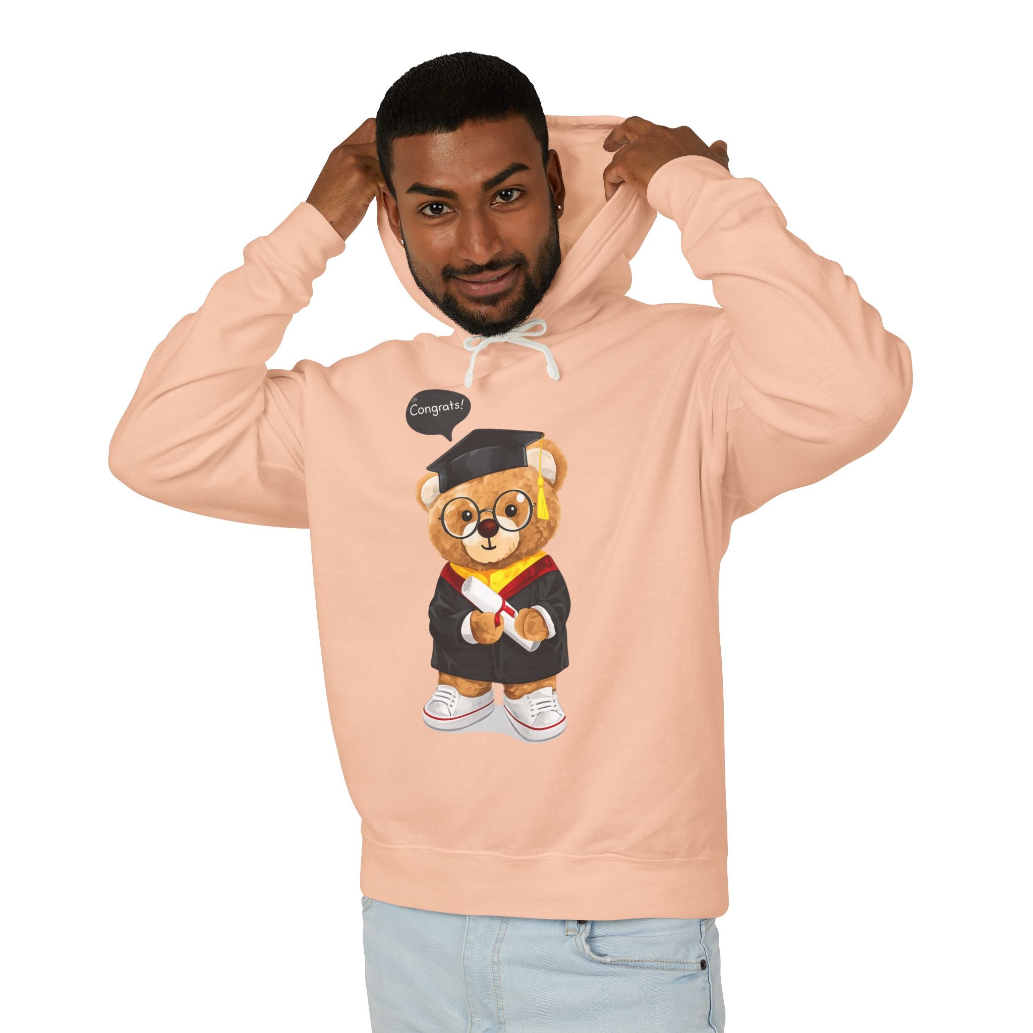 Graduation Teddy Bear Hoodie