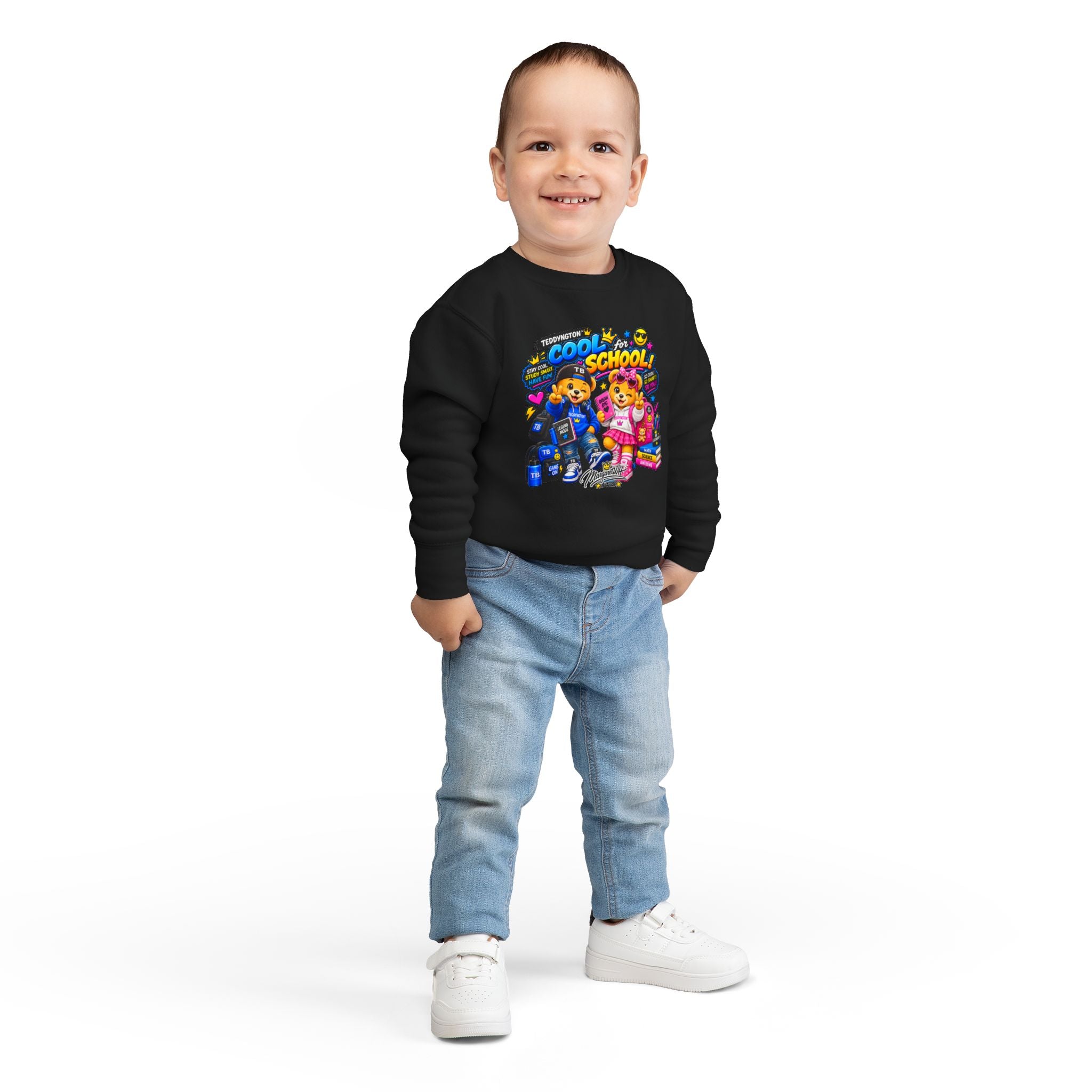 Teddyngton Cool for School Kids Sweatshirt