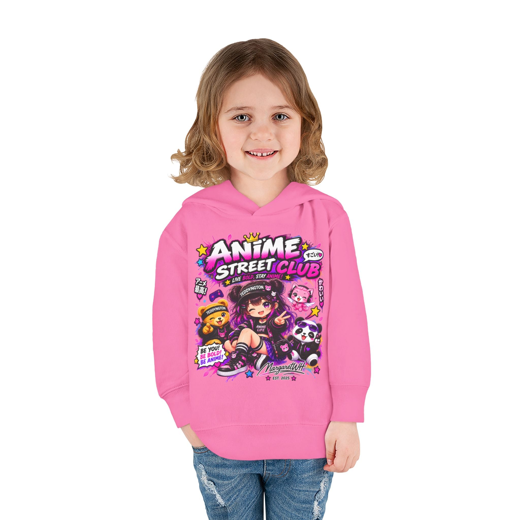 Teddyngton Anime Street Club Kids Hoodie