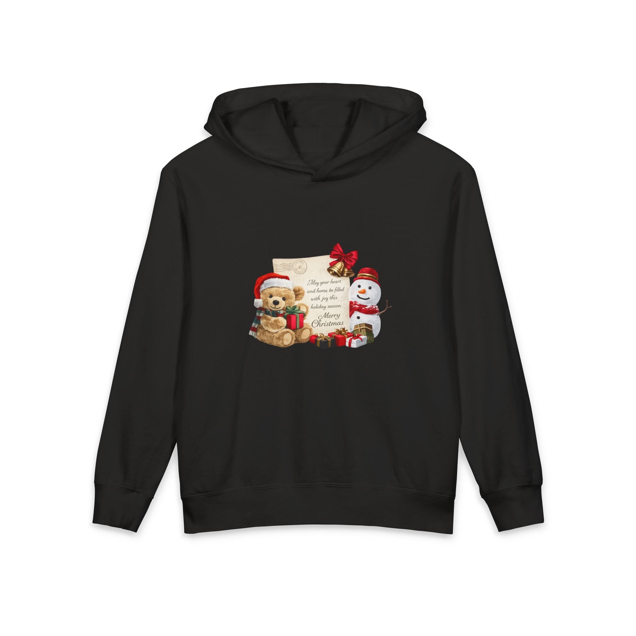 Merry Christmas Teddy Bear Hoodie