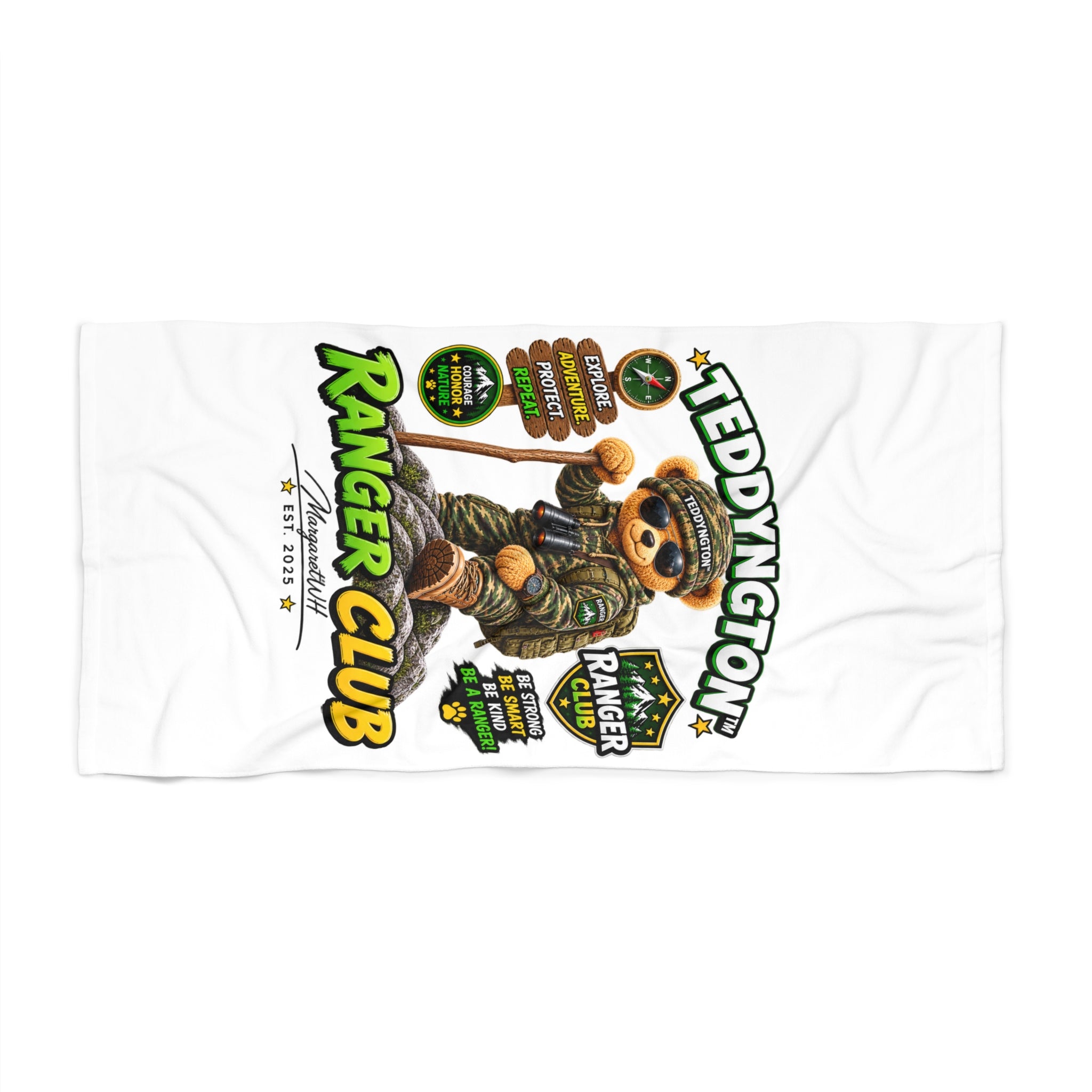 Teddyngton Ranger Club Beach Towel