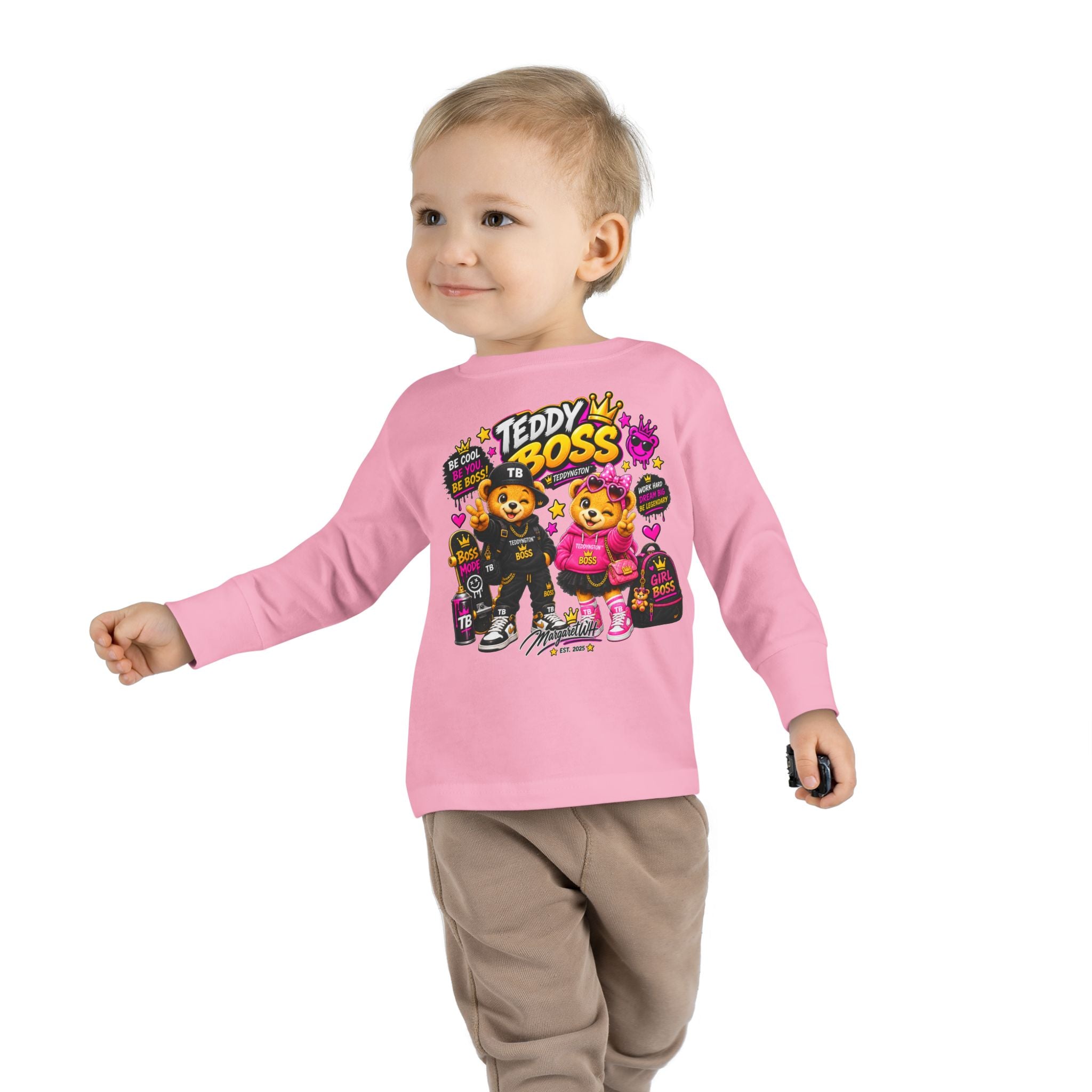 Teddy Boss Kids Long Sleeve Shirt